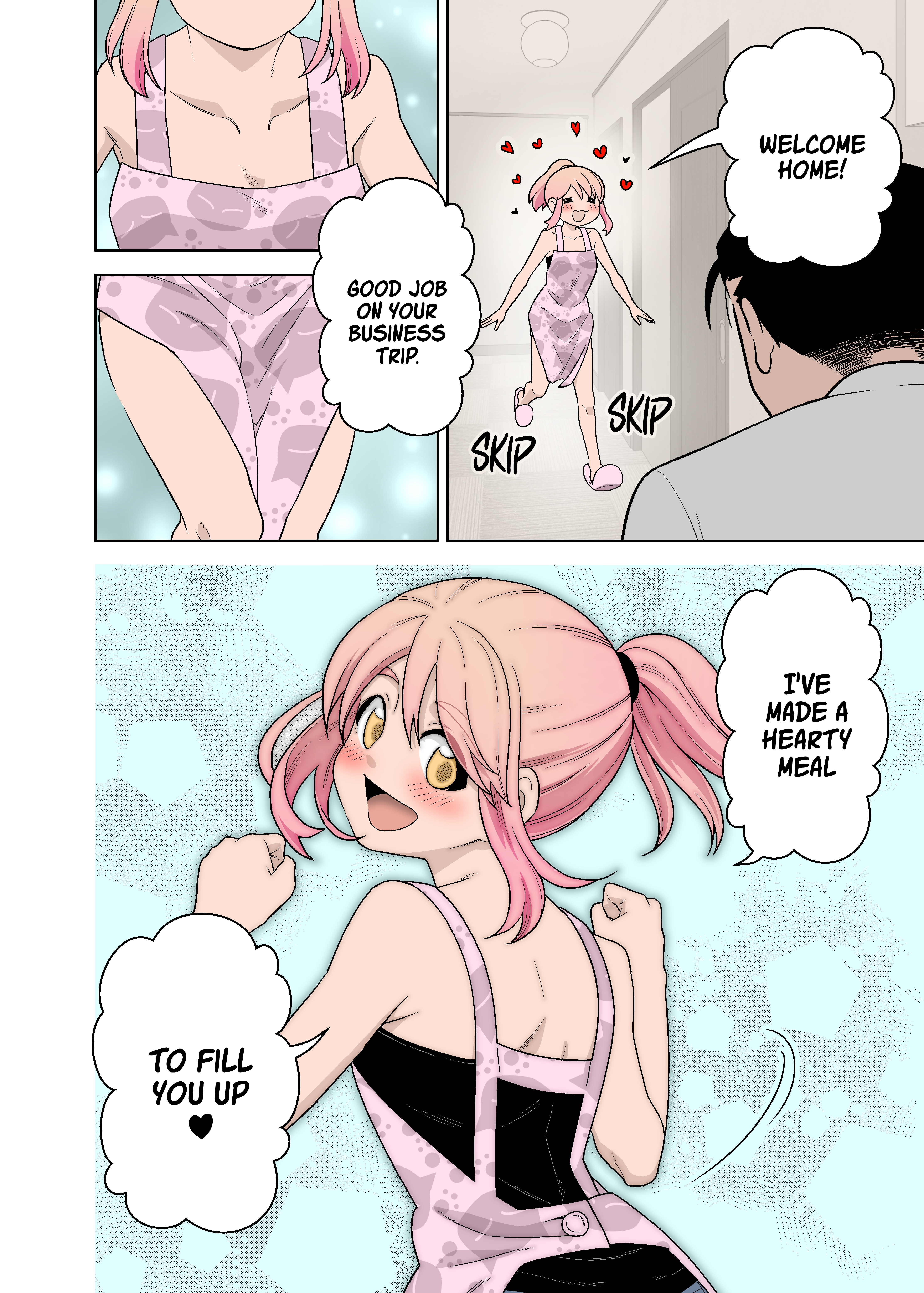 Gokugoku Futsuu No Fuufu No Hanashi (Fan Colored) chapter 10 - page 2