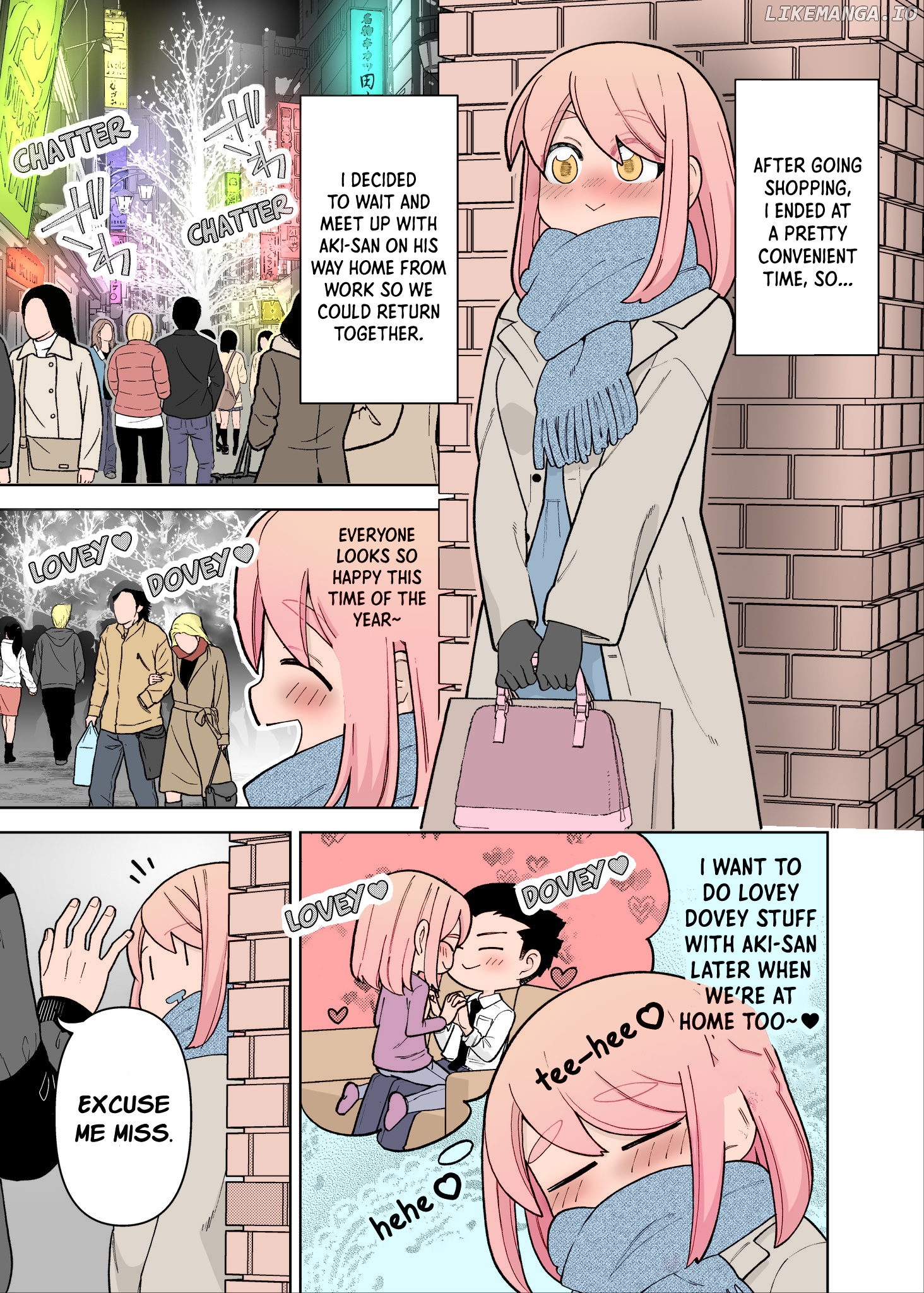 Gokugoku Futsuu No Fuufu No Hanashi (Fan Colored) chapter 16 - page 1