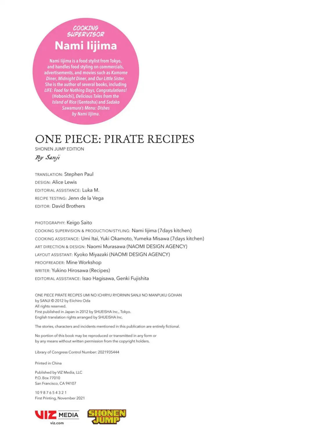 One Piece: Pirate Recipes chapter 7 - page 9