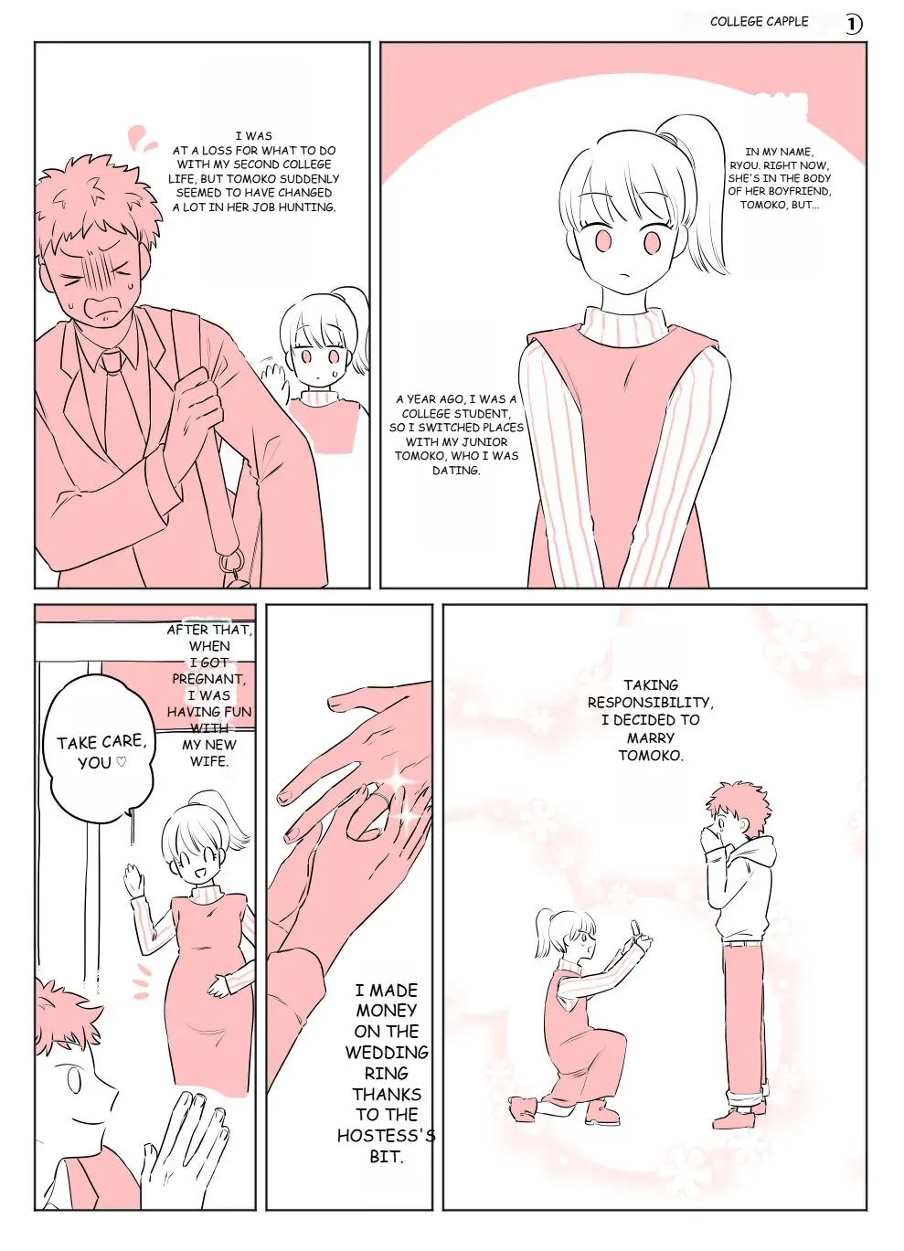 One Year After Body-Swap Terrorism Incident chapter 1 - page 14