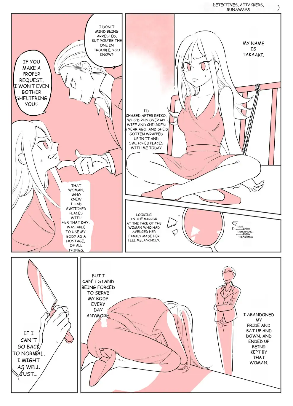 One Year After Body-Swap Terrorism Incident chapter 1 - page 18