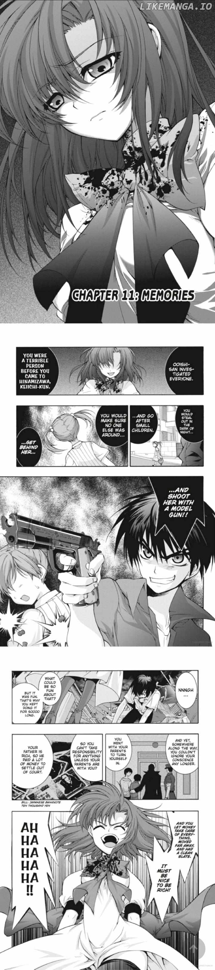 Higurashi No Naku Koro Ni ~ Tsumihoroboshihen chapter 11 - page 1