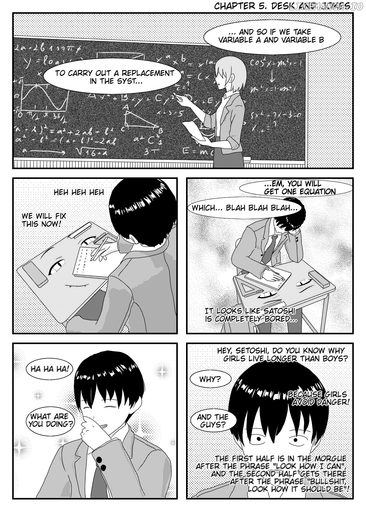 My School Desk - The Demon! chapter 5 - page 1