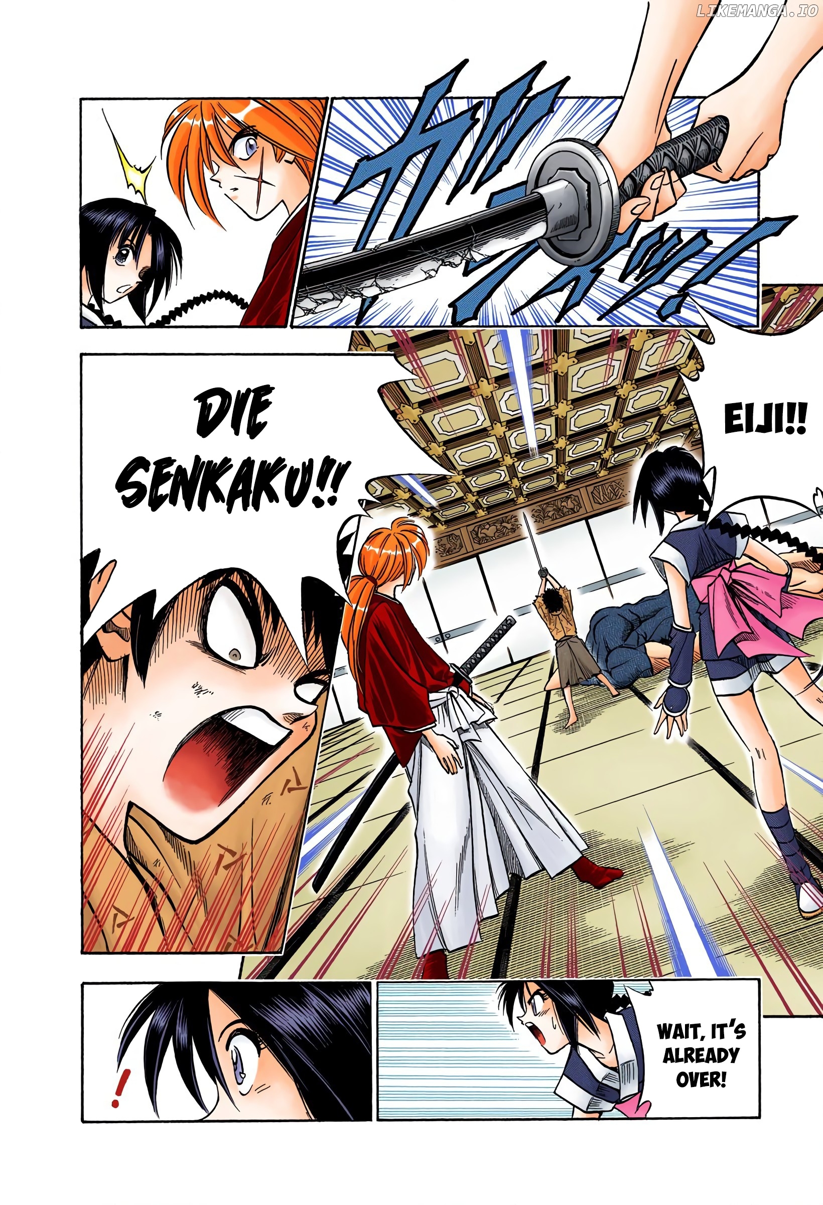 Rurouni Kenshin: Meiji Kenkaku Romantan - Digital Colored Comics chapter 71 - page 4