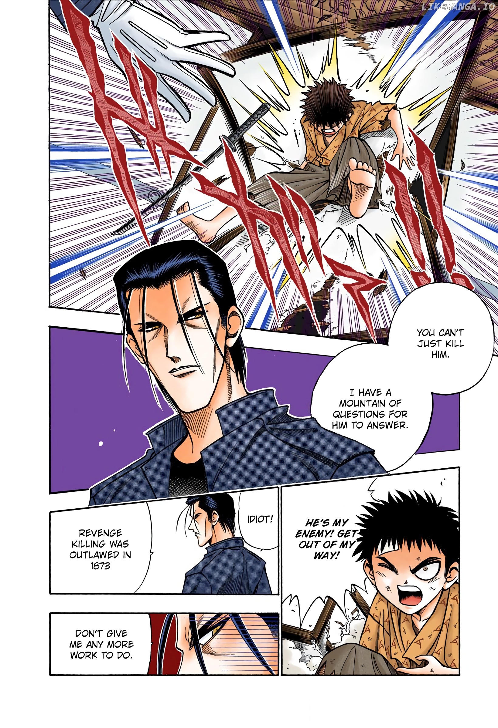 Rurouni Kenshin: Meiji Kenkaku Romantan - Digital Colored Comics chapter 71 - page 6