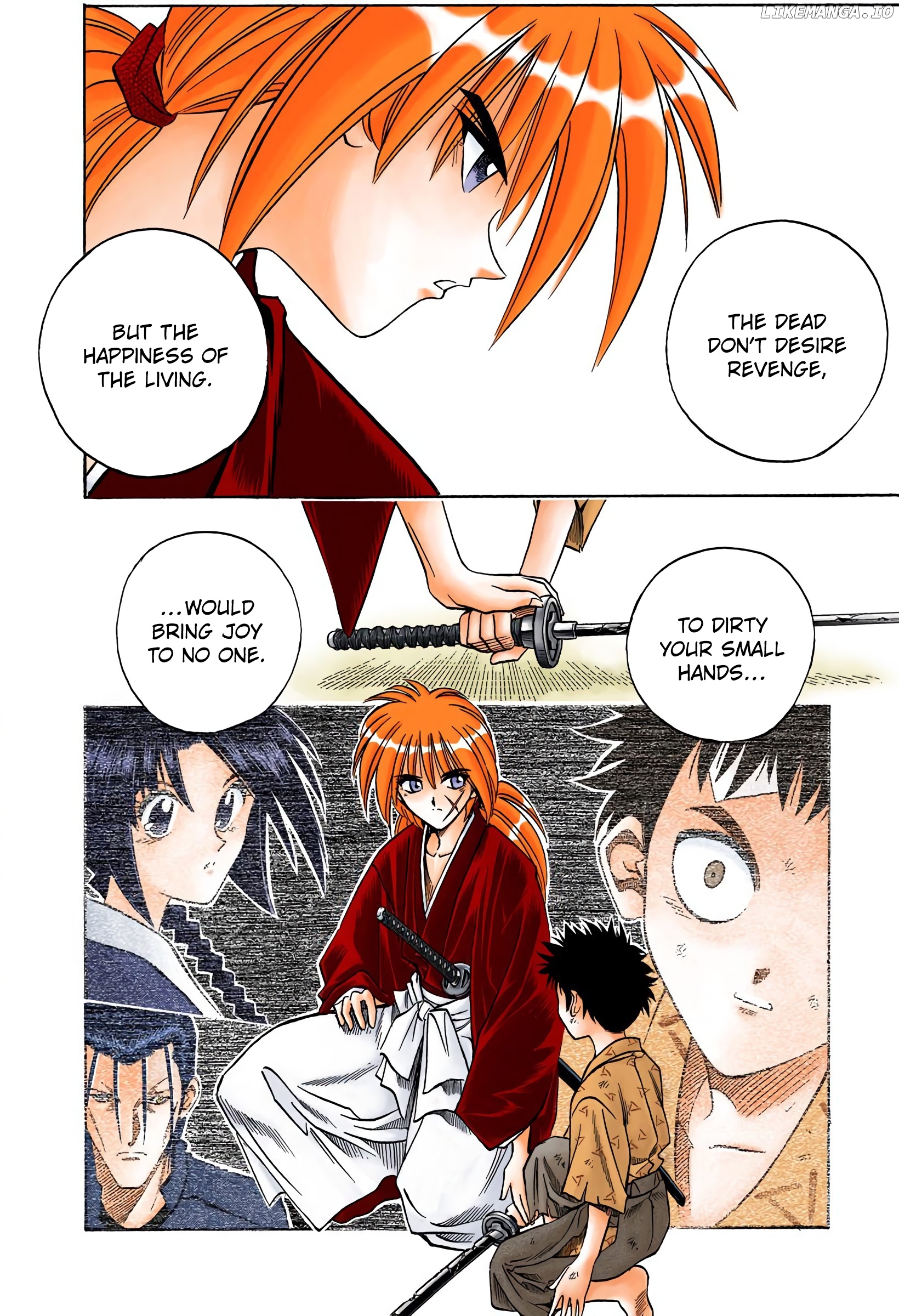 Rurouni Kenshin: Meiji Kenkaku Romantan - Digital Colored Comics chapter 71 - page 8