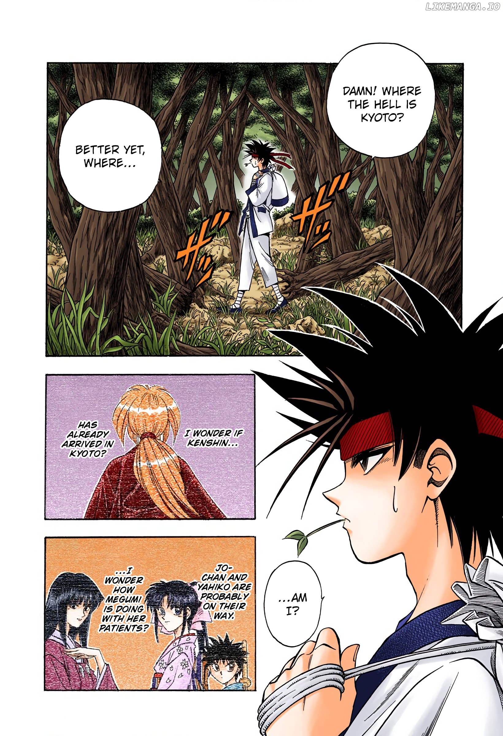 Rurouni Kenshin: Meiji Kenkaku Romantan - Digital Colored Comics chapter 72 - page 2