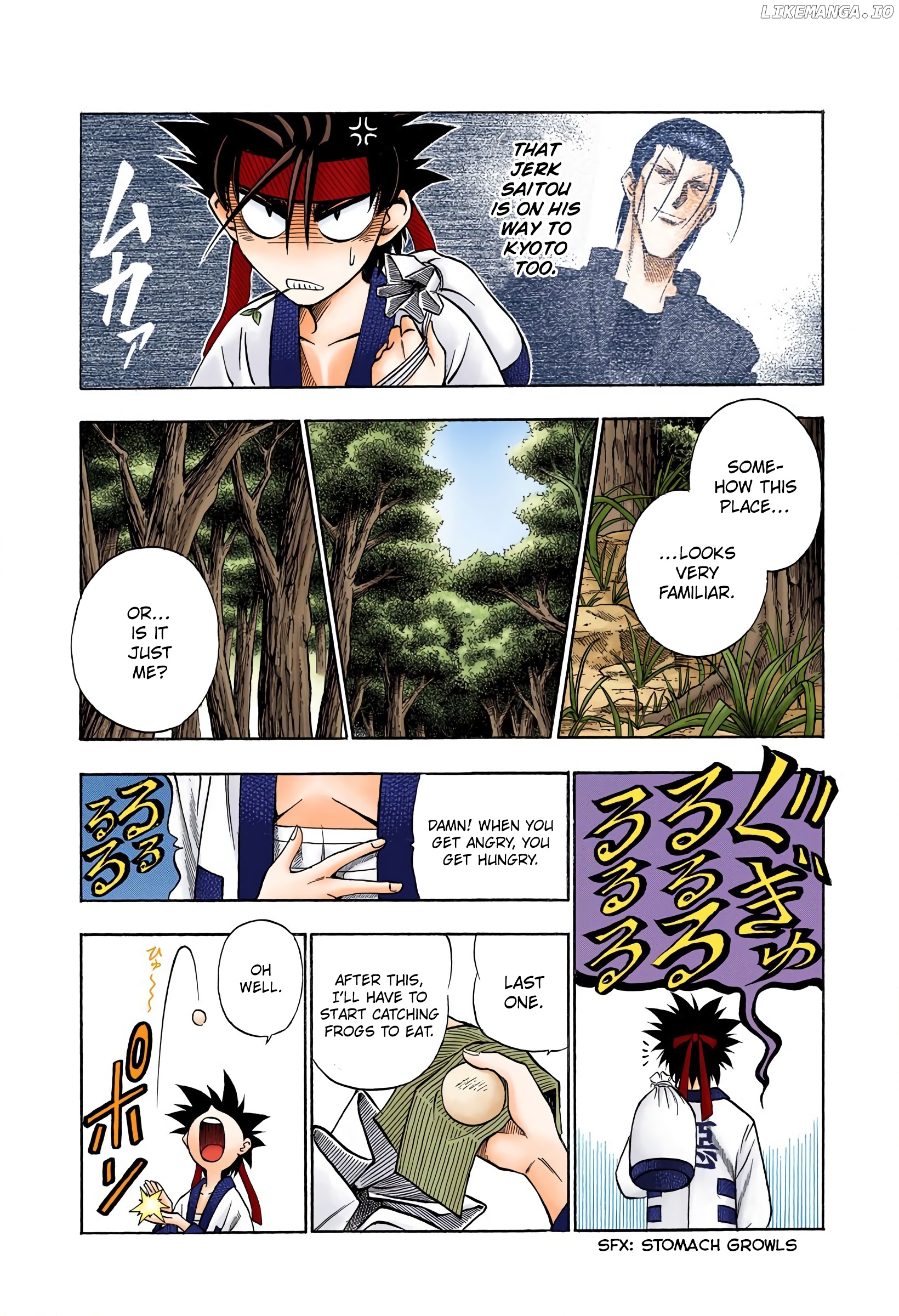 Rurouni Kenshin: Meiji Kenkaku Romantan - Digital Colored Comics chapter 72 - page 3