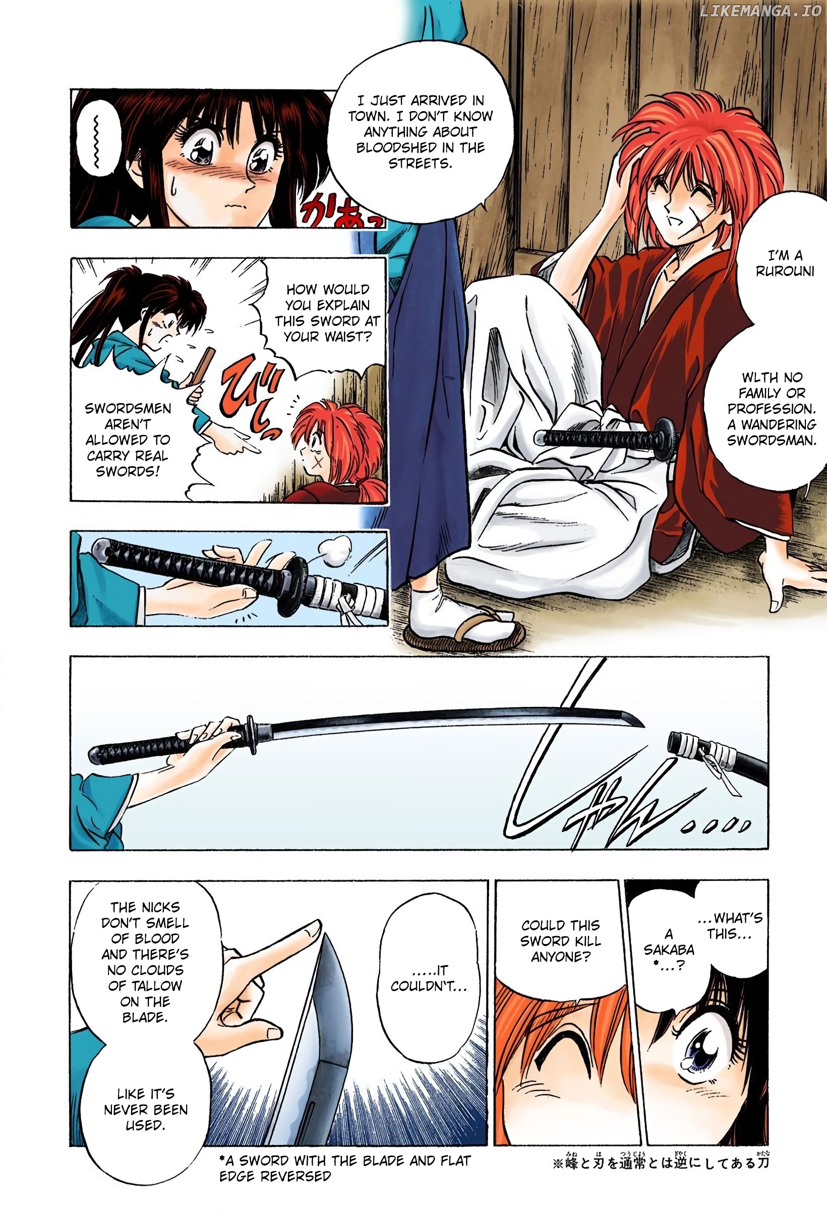 Rurouni Kenshin: Meiji Kenkaku Romantan - Digital Colored Comics chapter 1 - page 10
