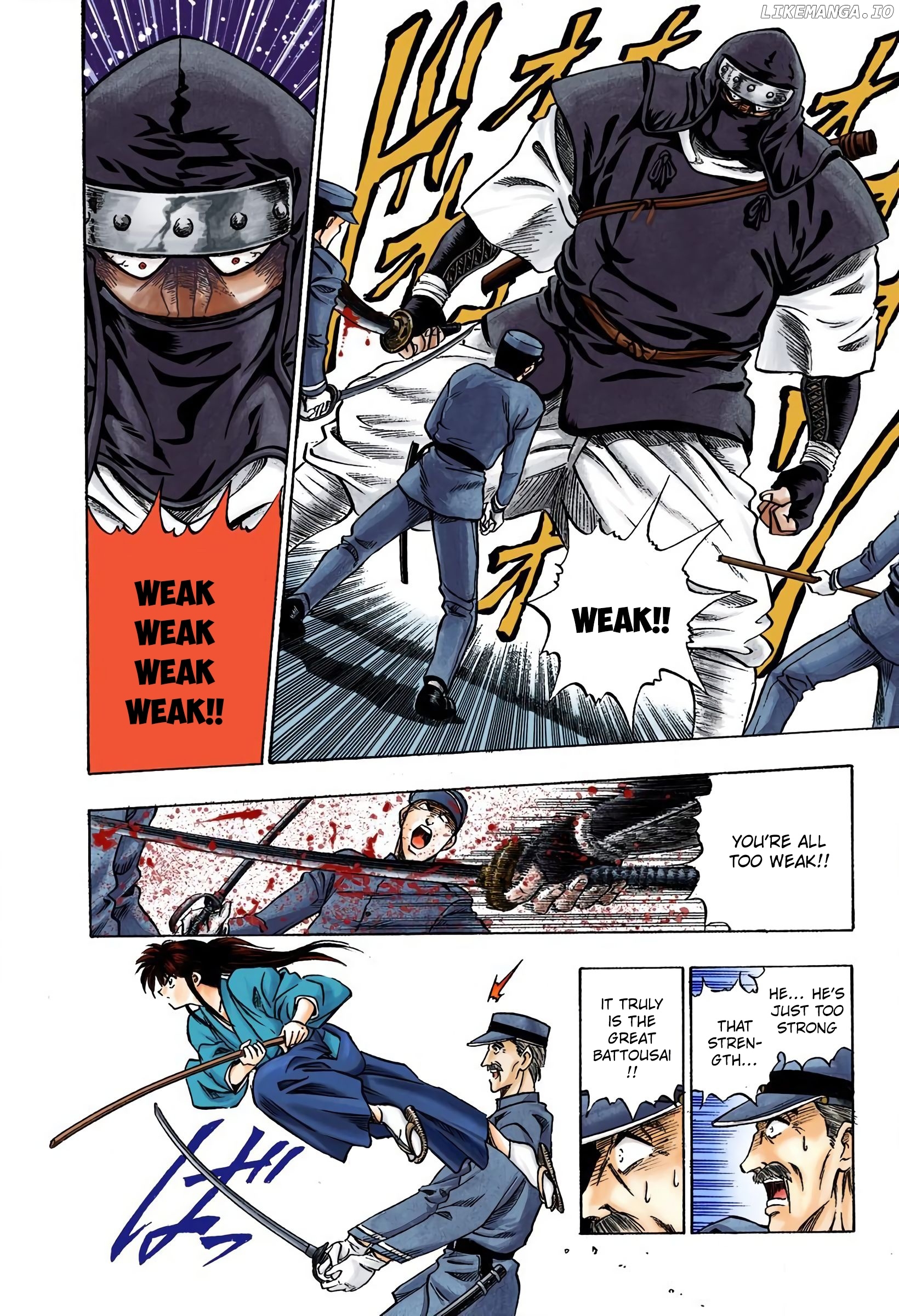 Rurouni Kenshin: Meiji Kenkaku Romantan - Digital Colored Comics chapter 1 - page 12
