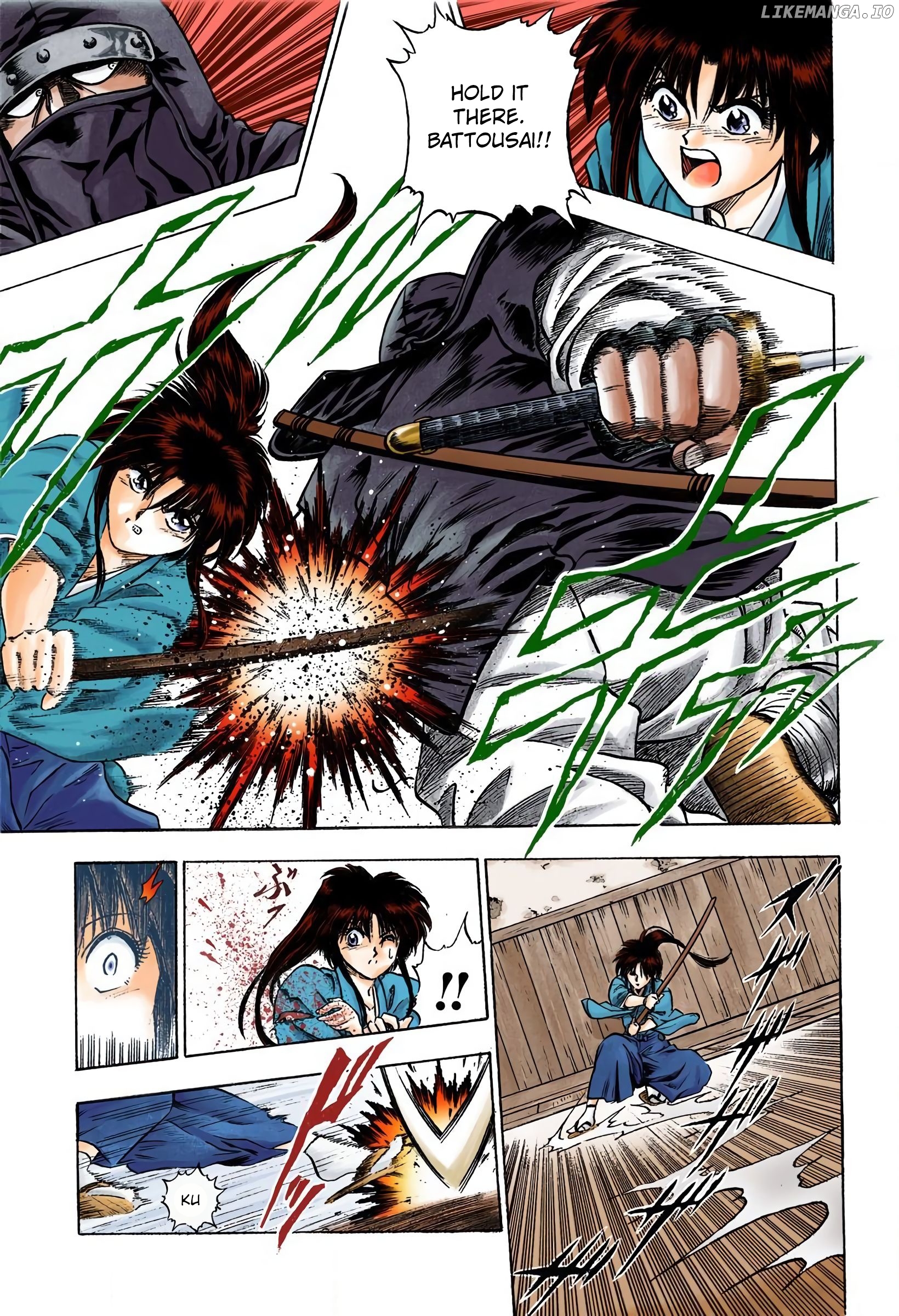 Rurouni Kenshin: Meiji Kenkaku Romantan - Digital Colored Comics chapter 1 - page 13