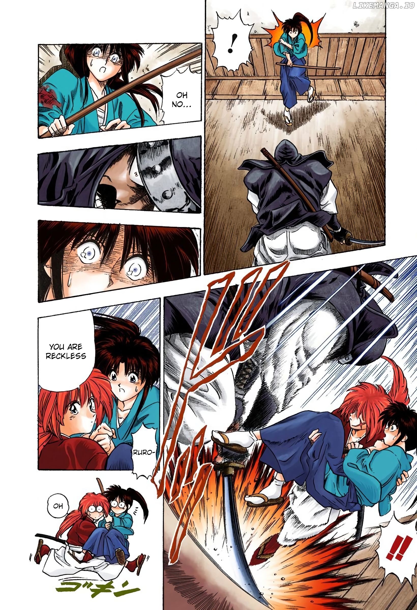 Rurouni Kenshin: Meiji Kenkaku Romantan - Digital Colored Comics chapter 1 - page 14