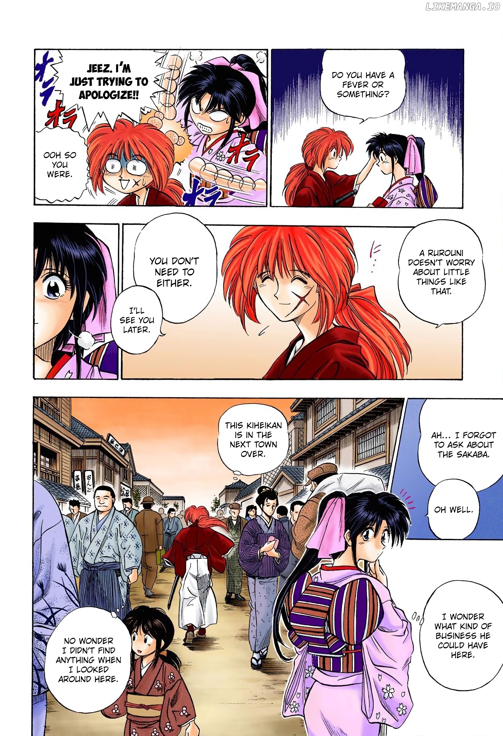 Rurouni Kenshin: Meiji Kenkaku Romantan - Digital Colored Comics chapter 1 - page 28