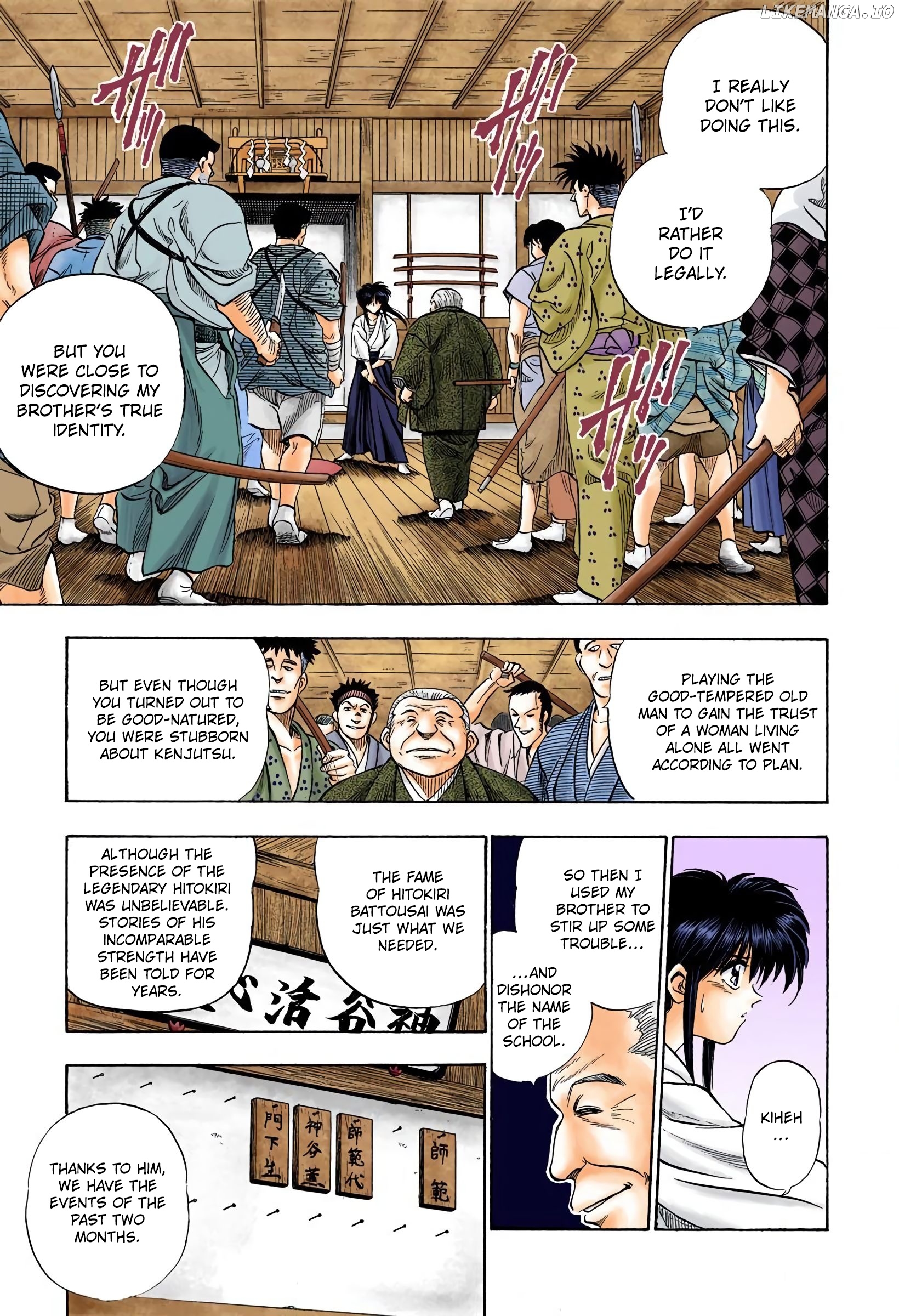 Rurouni Kenshin: Meiji Kenkaku Romantan - Digital Colored Comics chapter 1 - page 33
