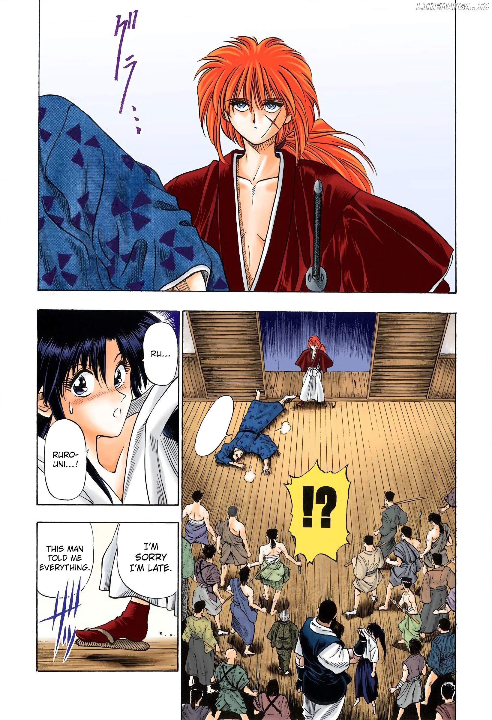Rurouni Kenshin: Meiji Kenkaku Romantan - Digital Colored Comics chapter 1 - page 38