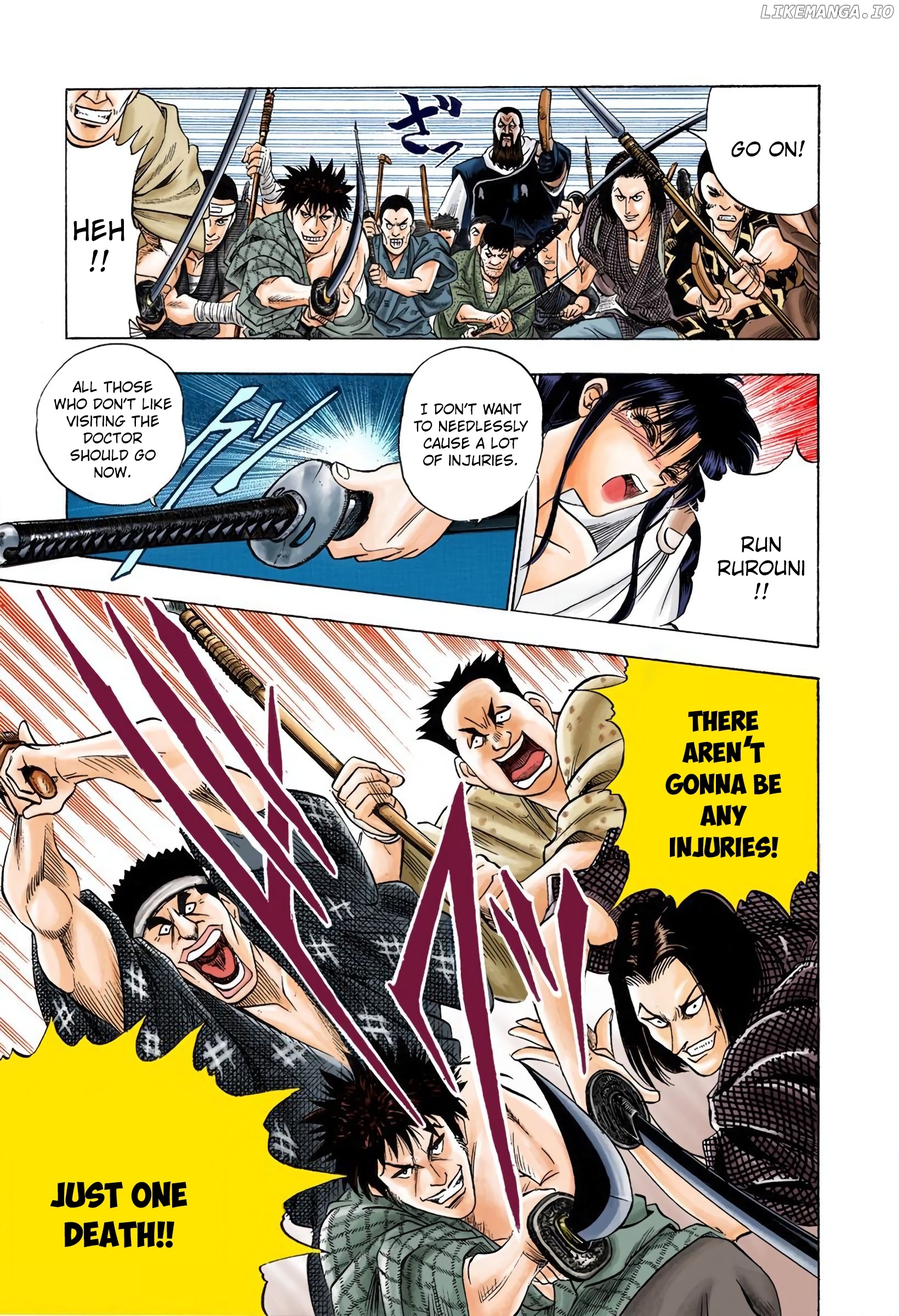 Rurouni Kenshin: Meiji Kenkaku Romantan - Digital Colored Comics chapter 1 - page 41