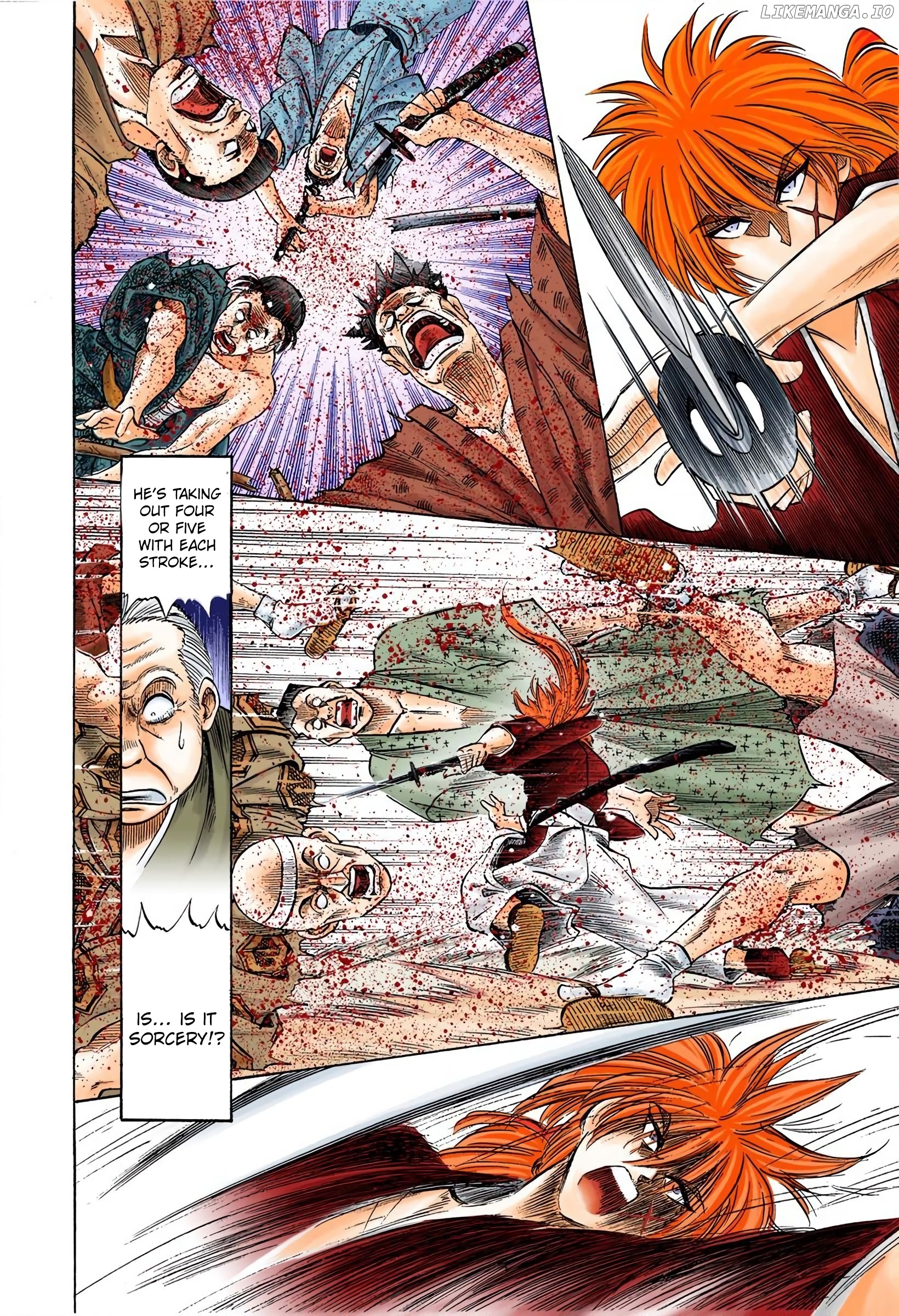 Rurouni Kenshin: Meiji Kenkaku Romantan - Digital Colored Comics chapter 1 - page 44