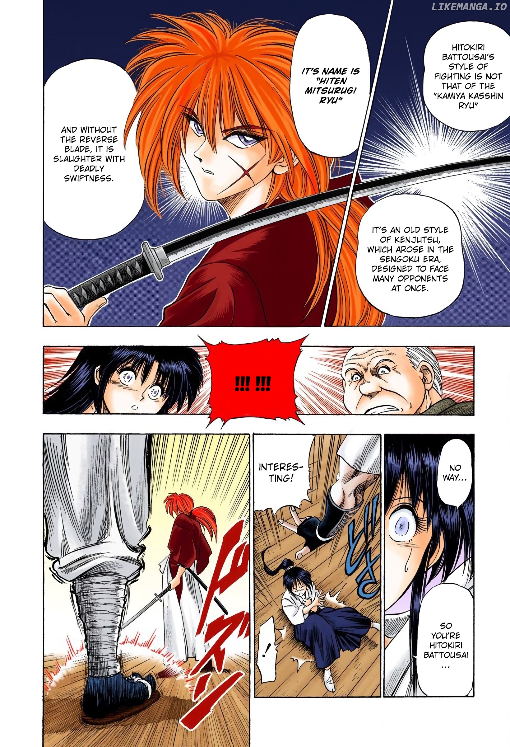Rurouni Kenshin: Meiji Kenkaku Romantan - Digital Colored Comics chapter 1 - page 46