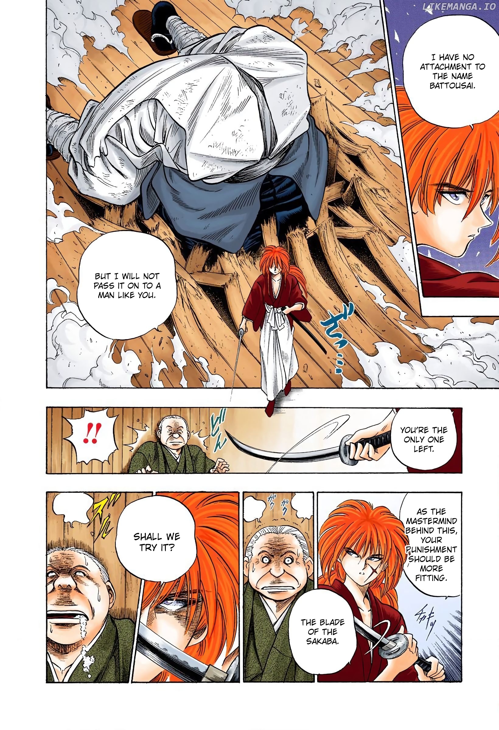 Rurouni Kenshin: Meiji Kenkaku Romantan - Digital Colored Comics chapter 1 - page 50