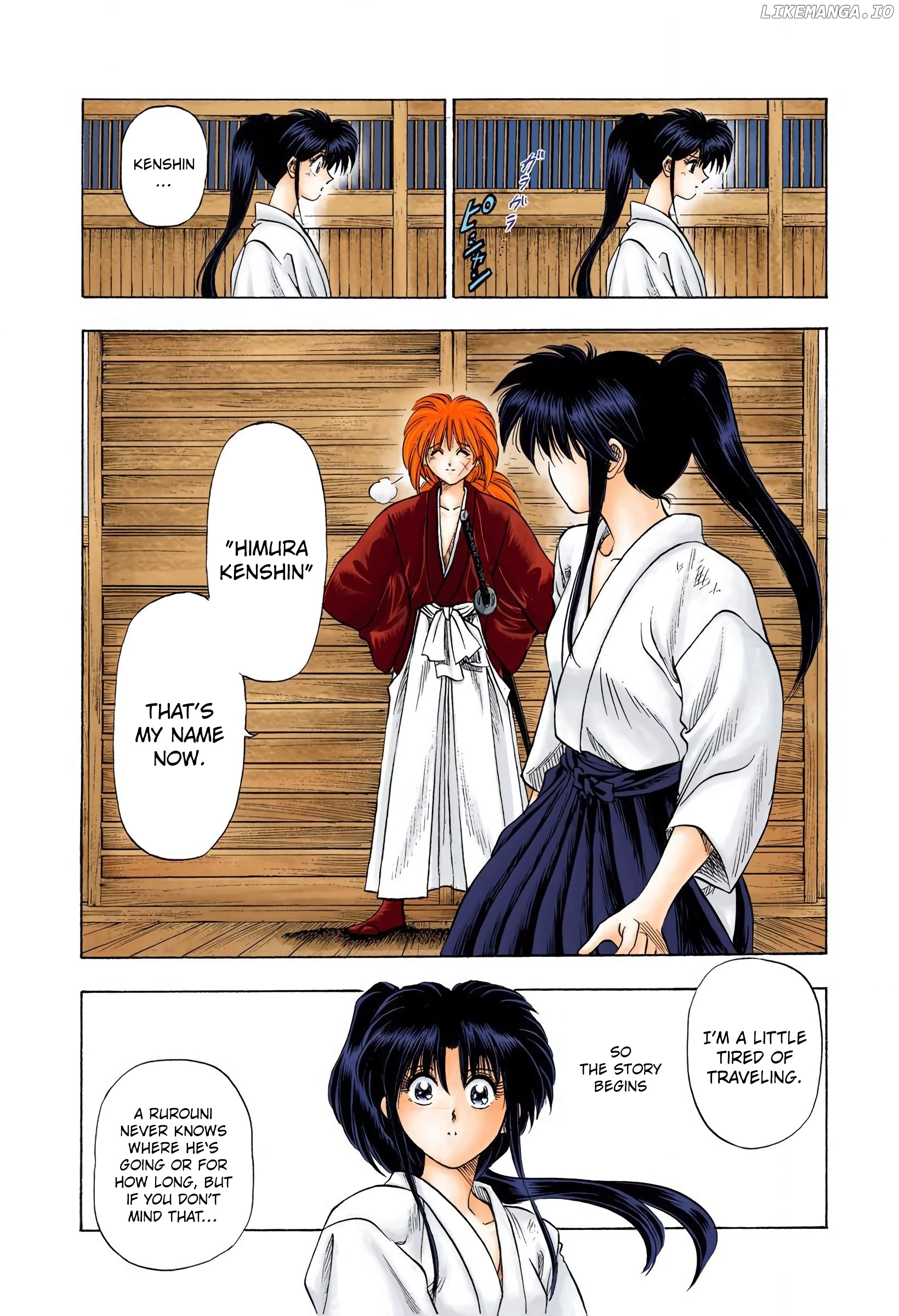 Rurouni Kenshin: Meiji Kenkaku Romantan - Digital Colored Comics chapter 1 - page 54