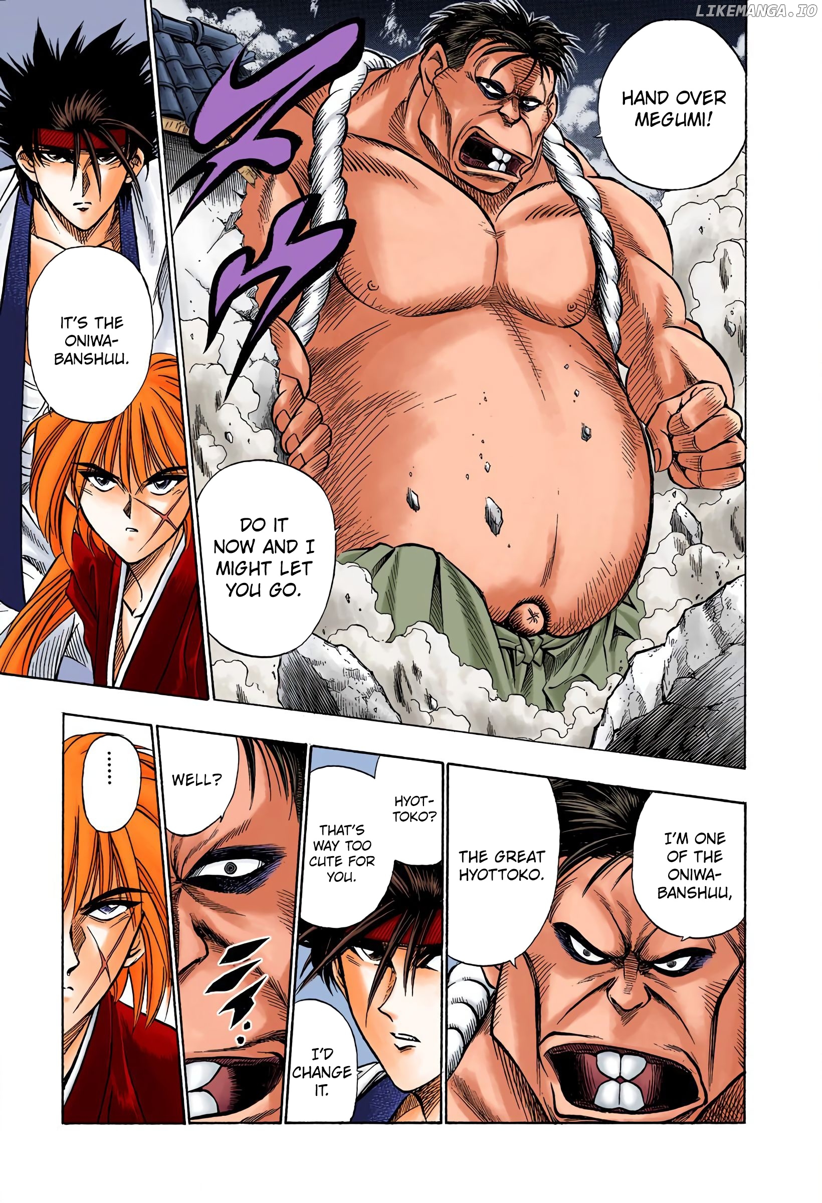 Rurouni Kenshin: Meiji Kenkaku Romantan - Digital Colored Comics chapter 17 - page 11
