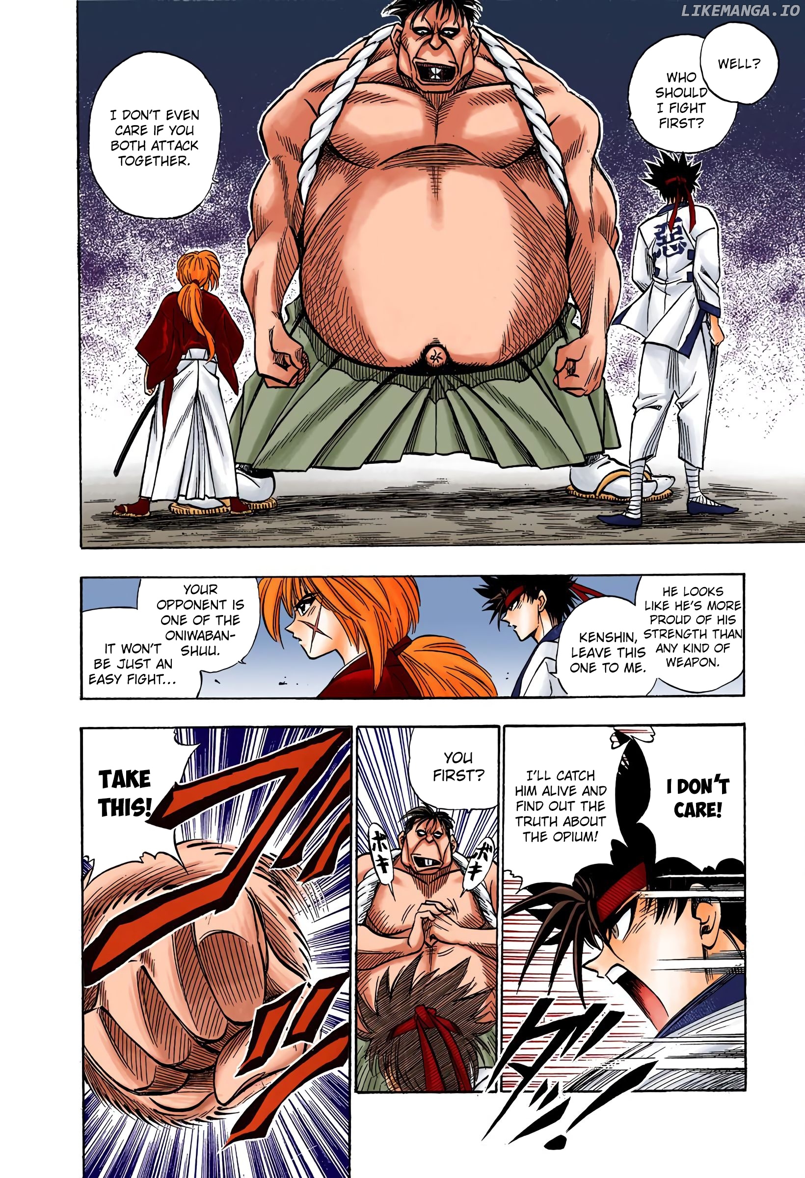 Rurouni Kenshin: Meiji Kenkaku Romantan - Digital Colored Comics chapter 17 - page 12