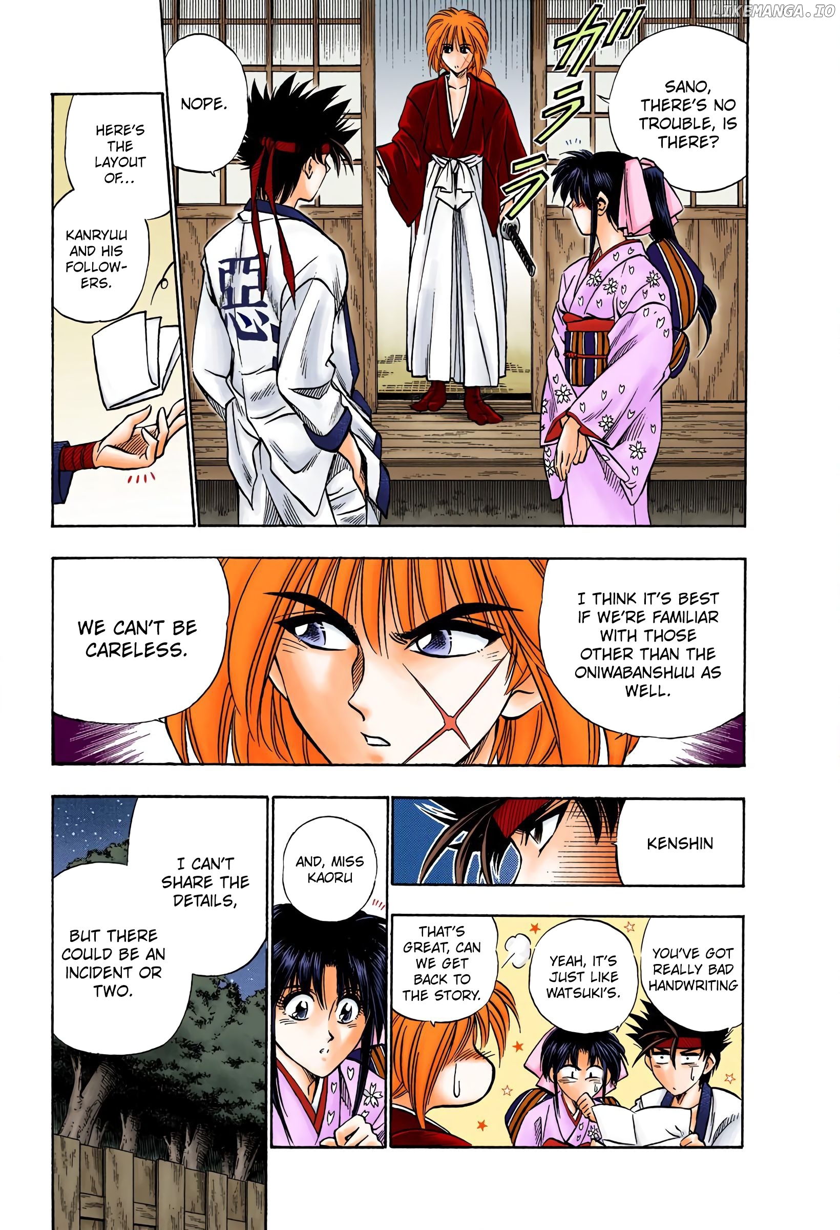 Rurouni Kenshin: Meiji Kenkaku Romantan - Digital Colored Comics chapter 17 - page 5