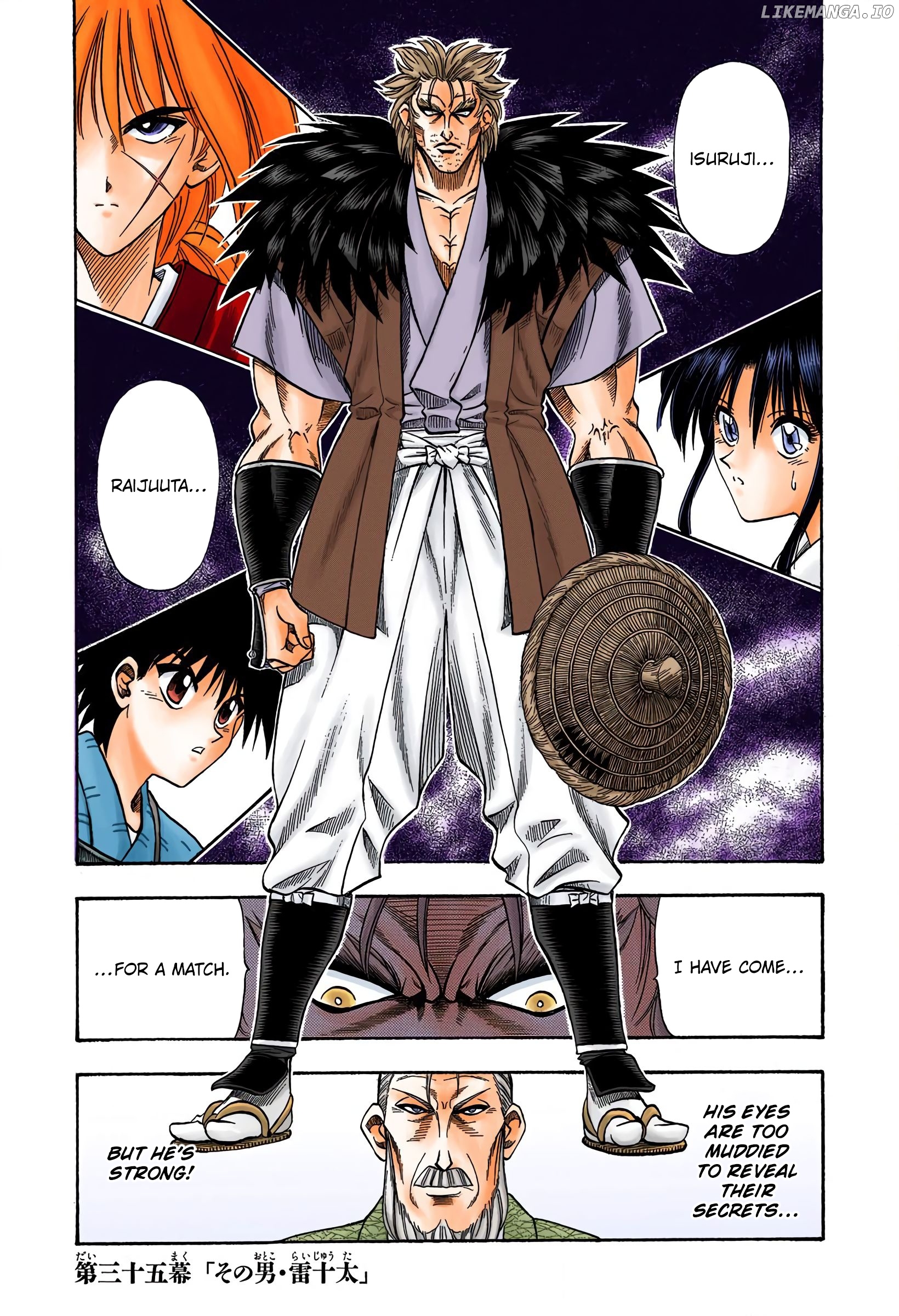 Rurouni Kenshin: Meiji Kenkaku Romantan - Digital Colored Comics chapter 35 - page 1