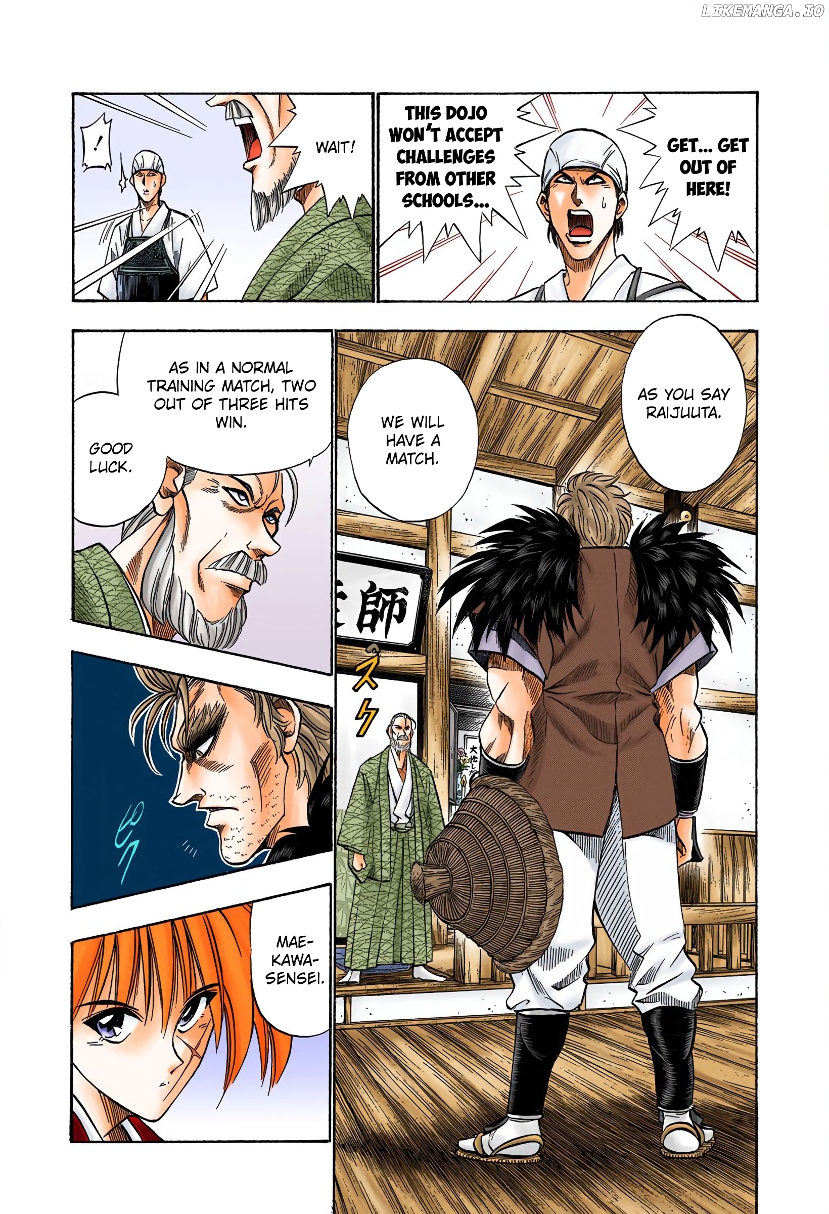 Rurouni Kenshin: Meiji Kenkaku Romantan - Digital Colored Comics chapter 35 - page 3
