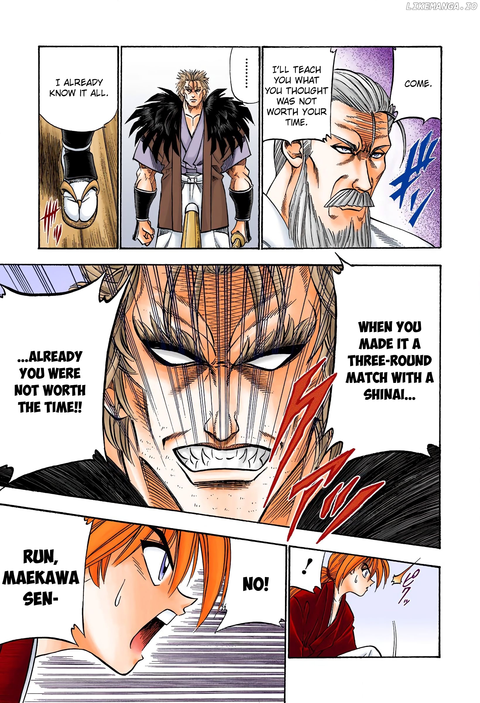 Rurouni Kenshin: Meiji Kenkaku Romantan - Digital Colored Comics chapter 35 - page 9