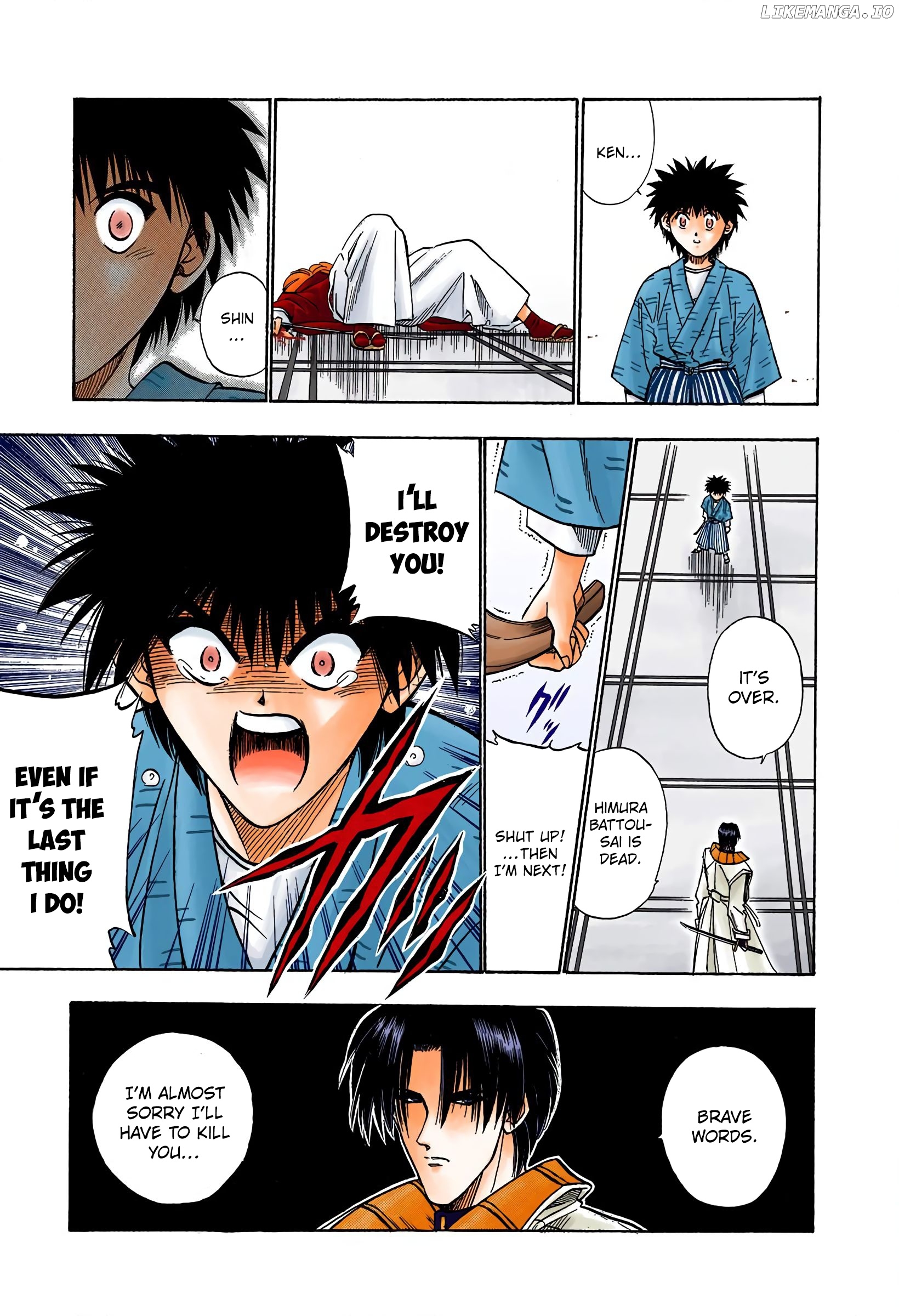 Rurouni Kenshin: Meiji Kenkaku Romantan - Digital Colored Comics chapter 27 - page 13