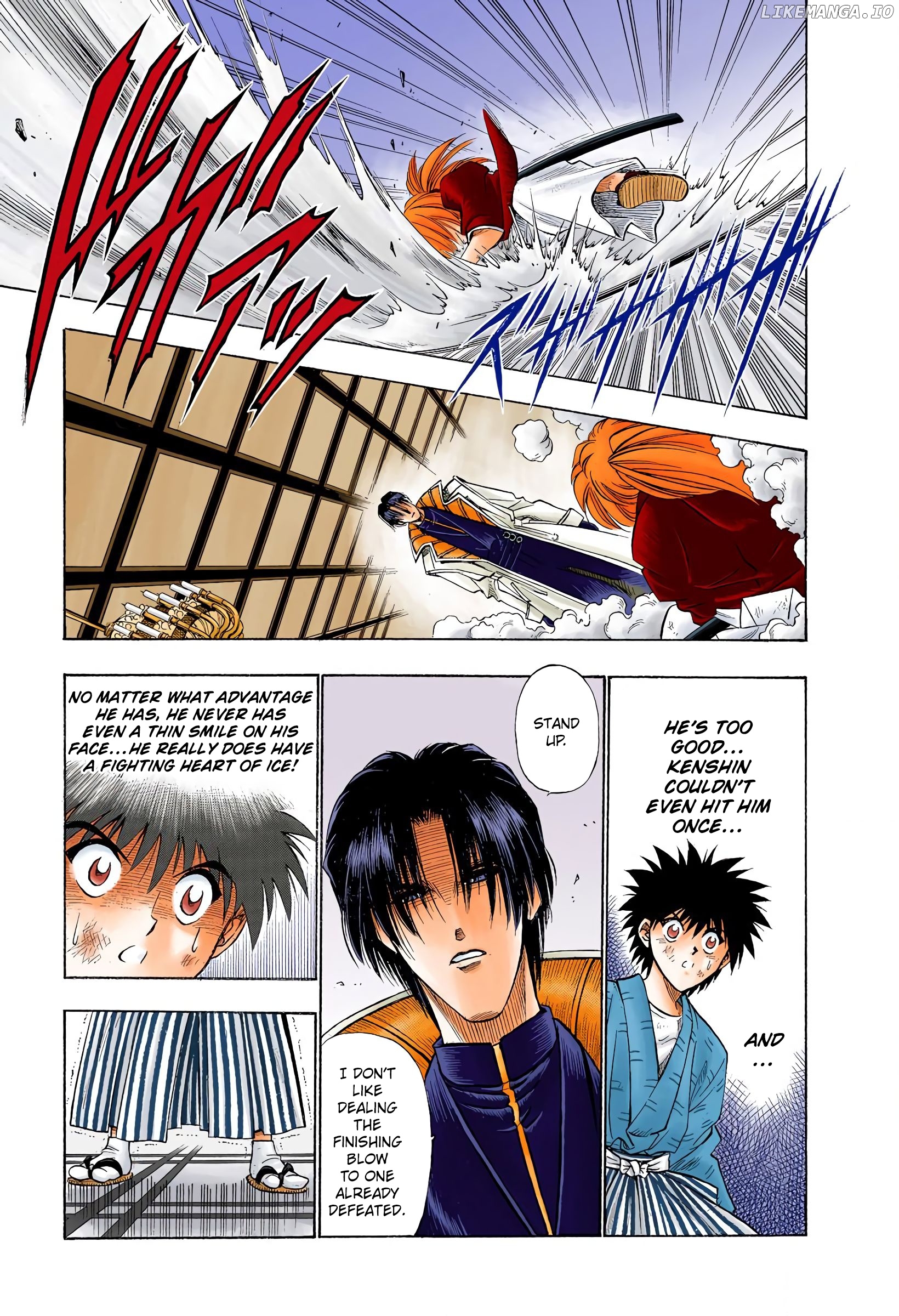 Rurouni Kenshin: Meiji Kenkaku Romantan - Digital Colored Comics chapter 27 - page 3
