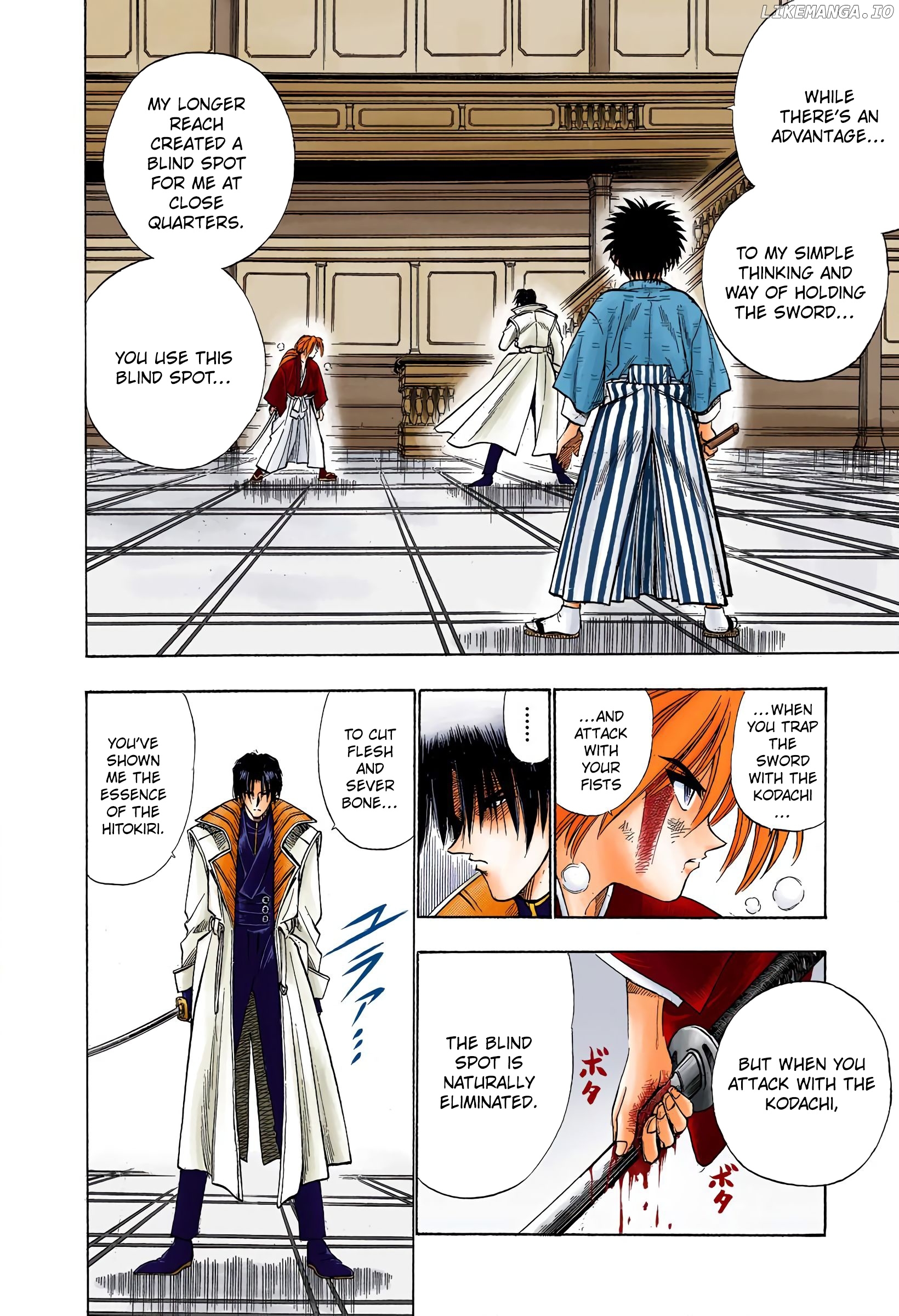 Rurouni Kenshin: Meiji Kenkaku Romantan - Digital Colored Comics chapter 27 - page 8