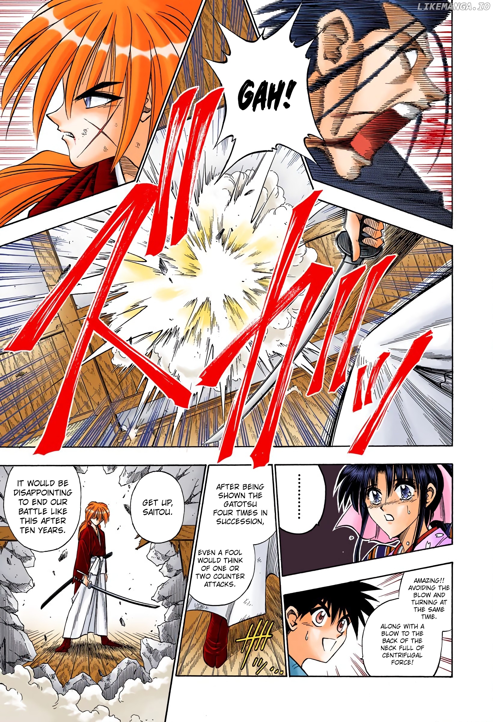 Rurouni Kenshin: Meiji Kenkaku Romantan - Digital Colored Comics chapter 53 - page 17