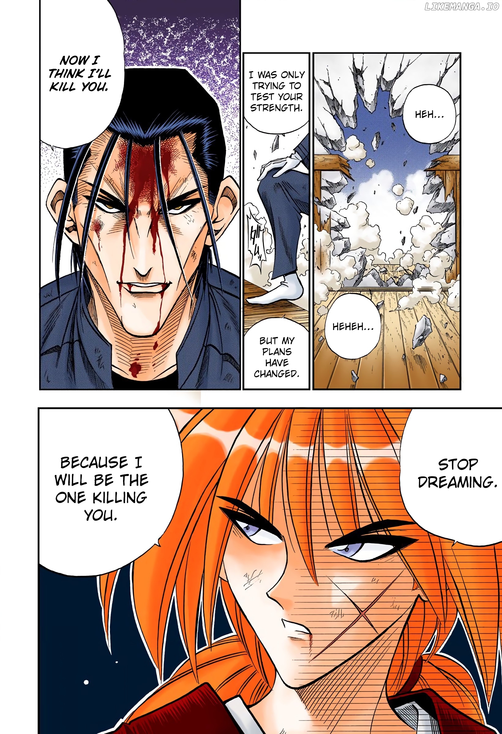 Rurouni Kenshin: Meiji Kenkaku Romantan - Digital Colored Comics chapter 53 - page 18