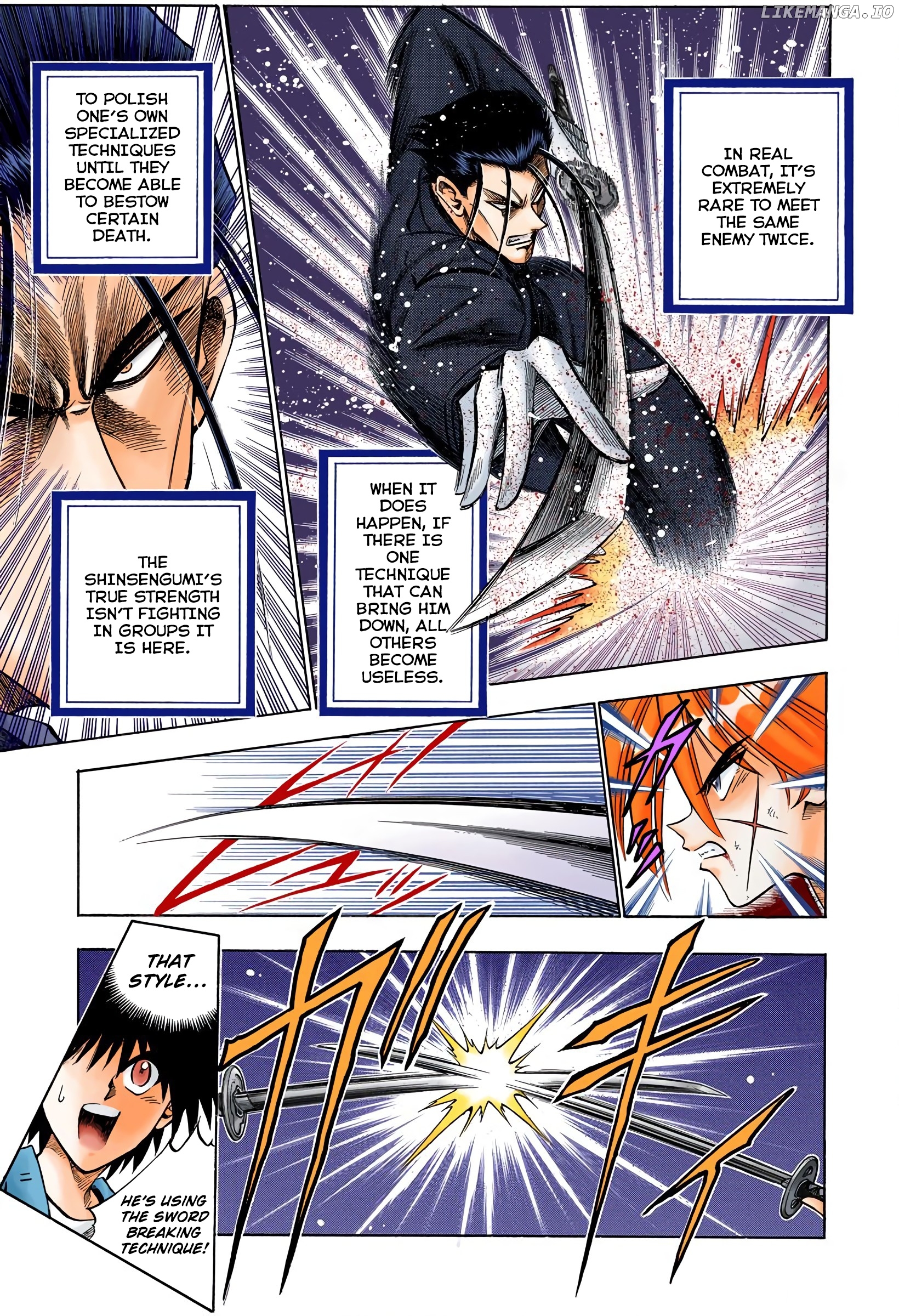Rurouni Kenshin: Meiji Kenkaku Romantan - Digital Colored Comics chapter 53 - page 5