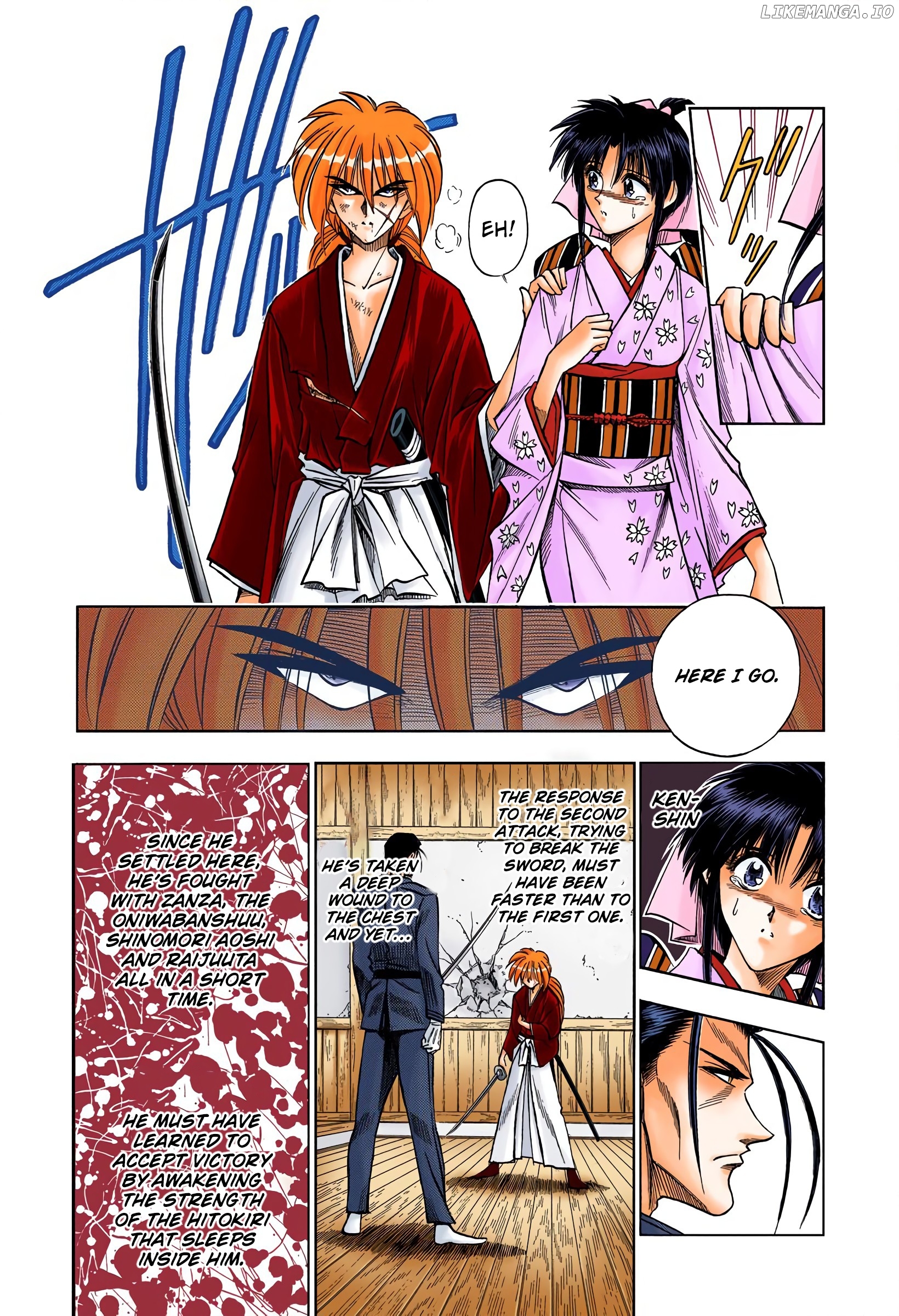 Rurouni Kenshin: Meiji Kenkaku Romantan - Digital Colored Comics chapter 53 - page 8