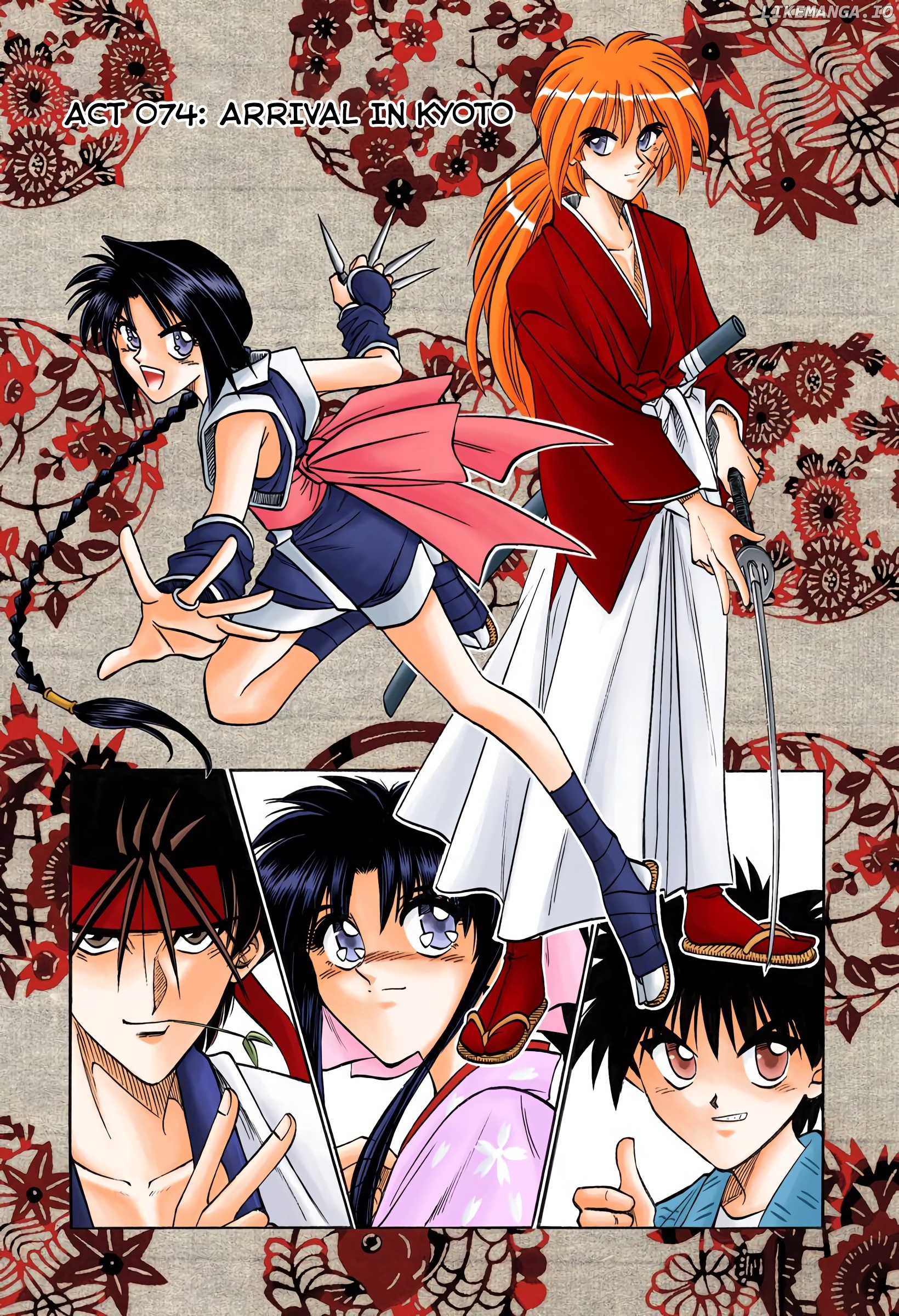 Rurouni Kenshin: Meiji Kenkaku Romantan - Digital Colored Comics chapter 74 - page 1