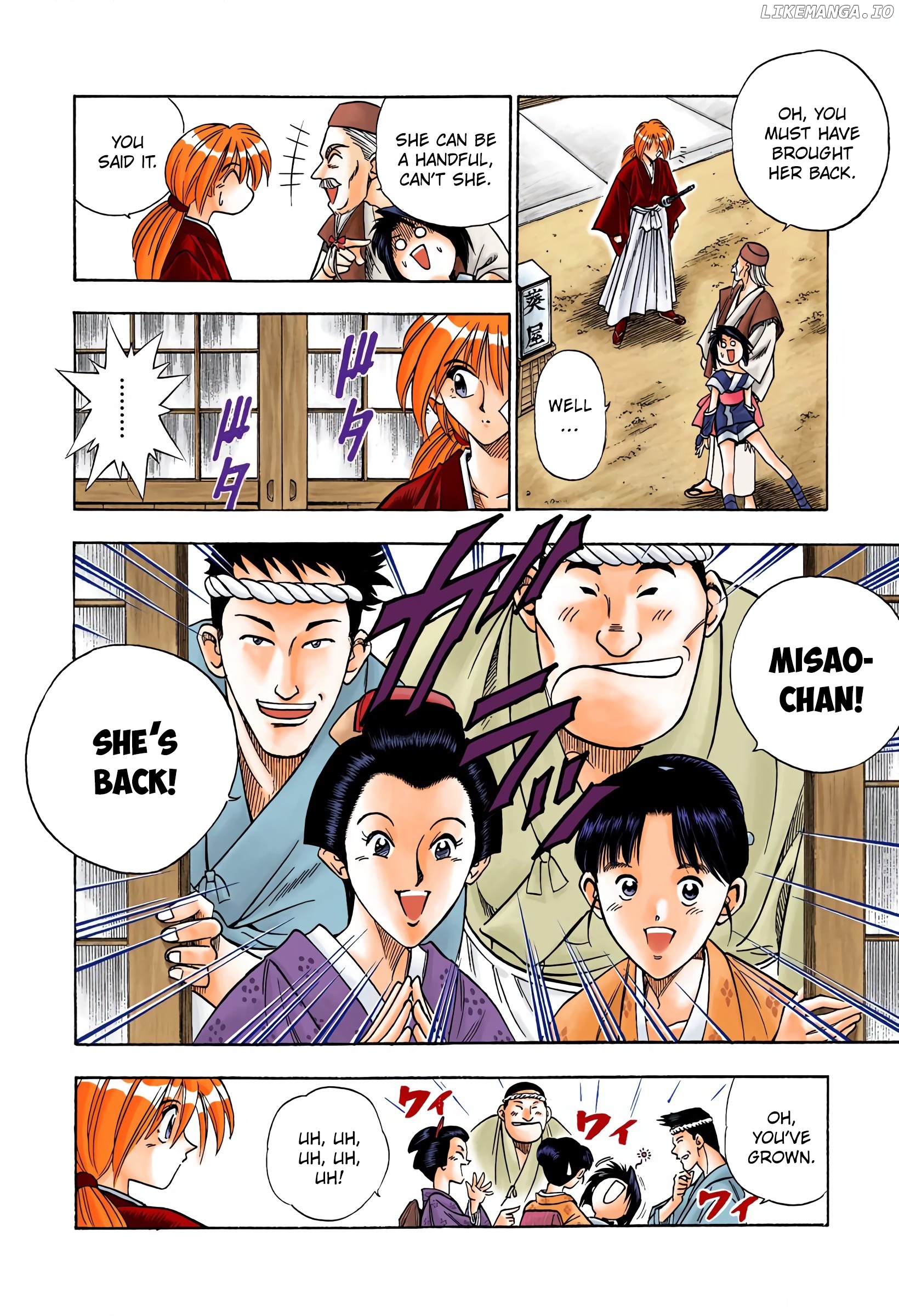 Rurouni Kenshin: Meiji Kenkaku Romantan - Digital Colored Comics chapter 74 - page 7