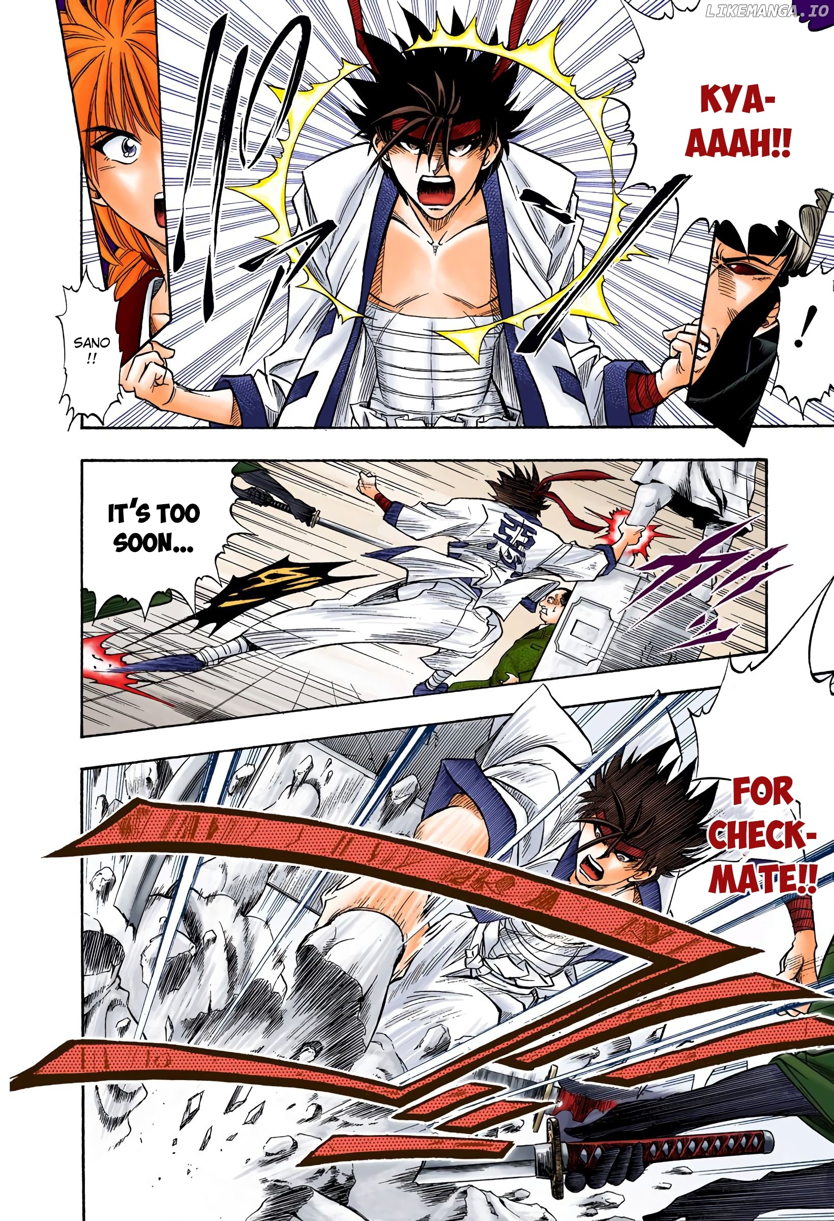 Rurouni Kenshin: Meiji Kenkaku Romantan - Digital Colored Comics chapter 10 - page 14