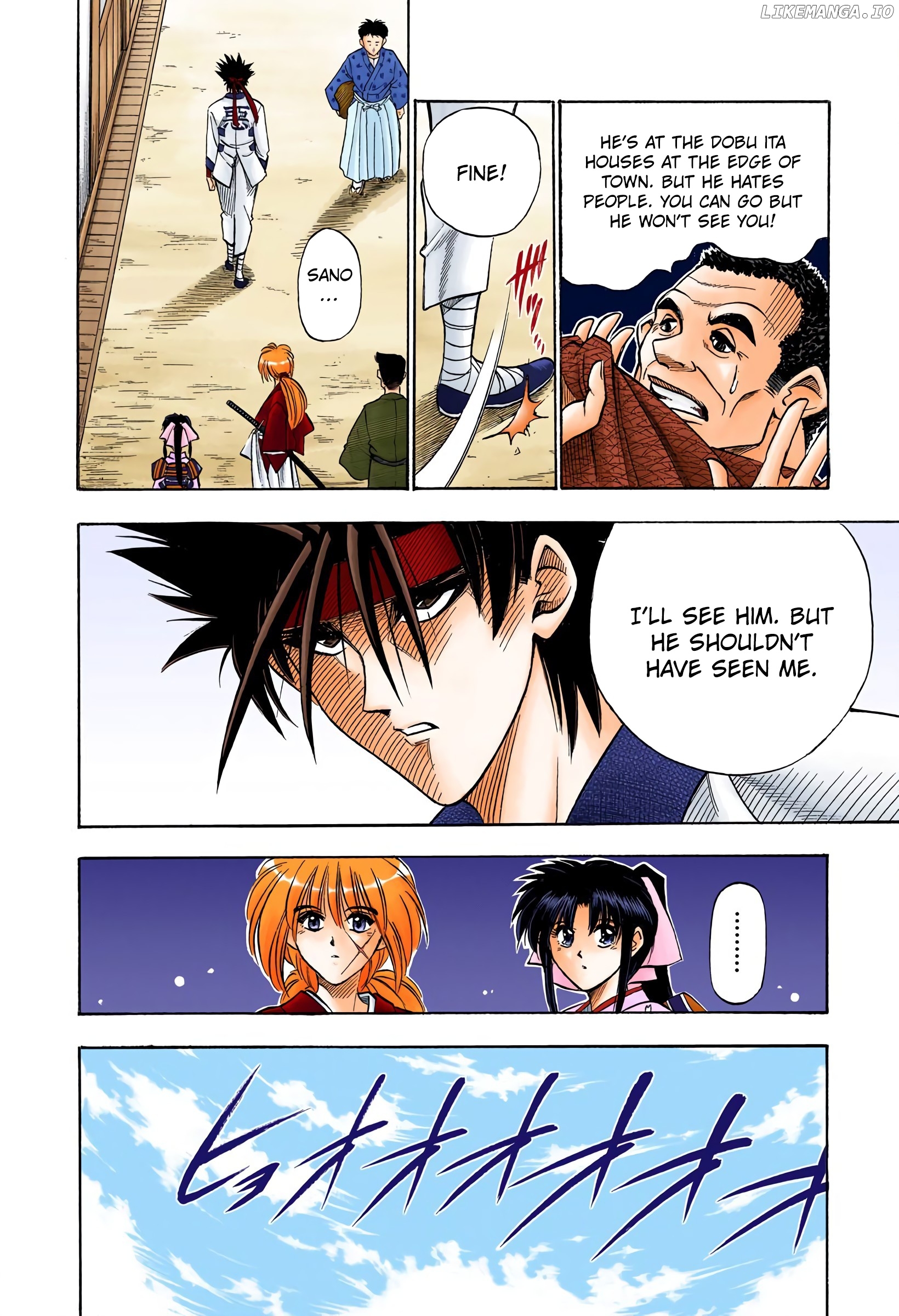 Rurouni Kenshin: Meiji Kenkaku Romantan - Digital Colored Comics chapter 45 - page 12