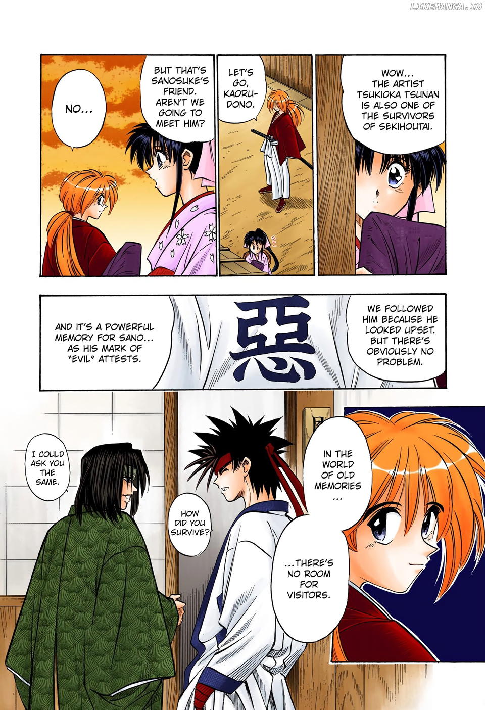 Rurouni Kenshin: Meiji Kenkaku Romantan - Digital Colored Comics chapter 45 - page 16