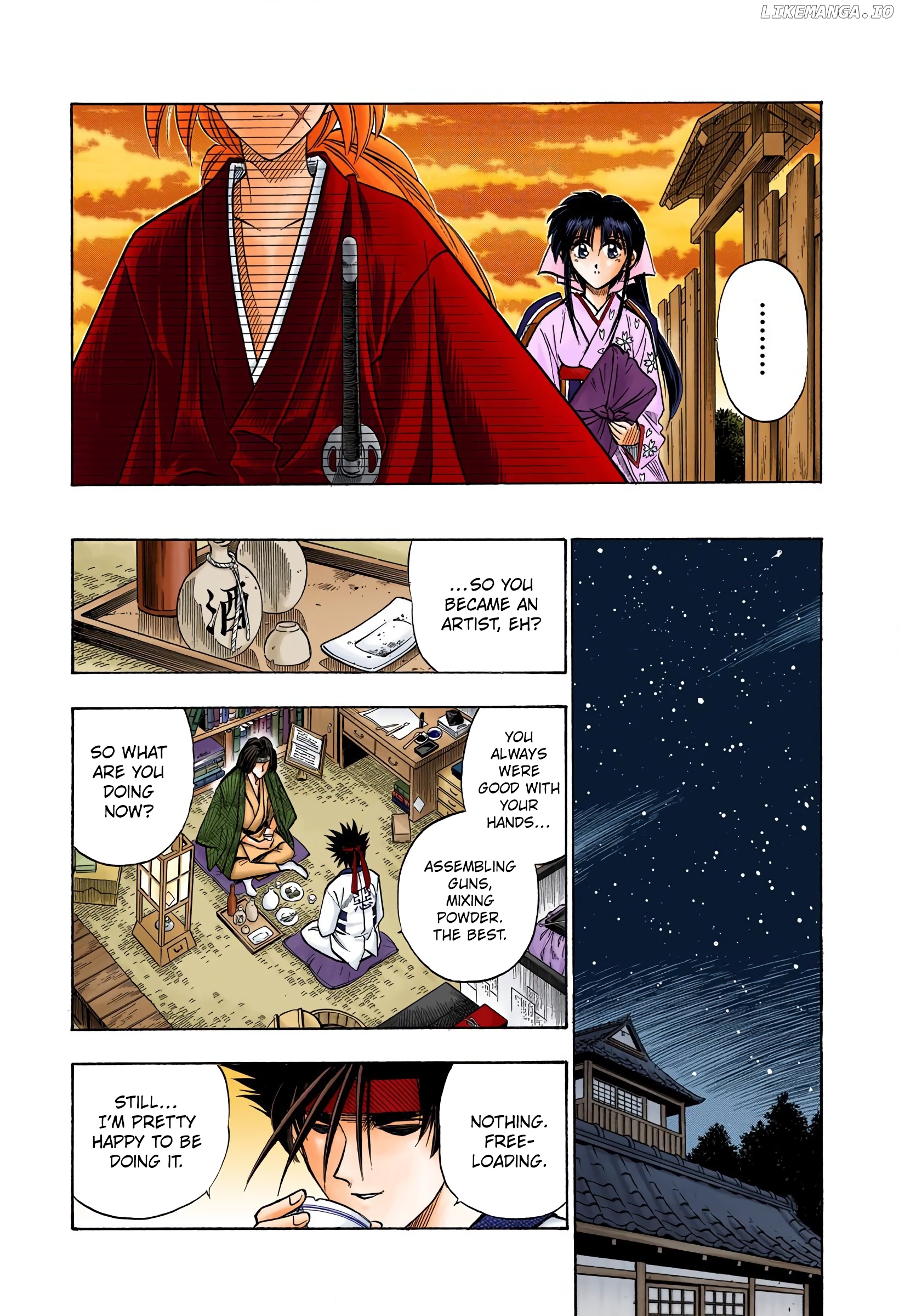 Rurouni Kenshin: Meiji Kenkaku Romantan - Digital Colored Comics chapter 45 - page 17