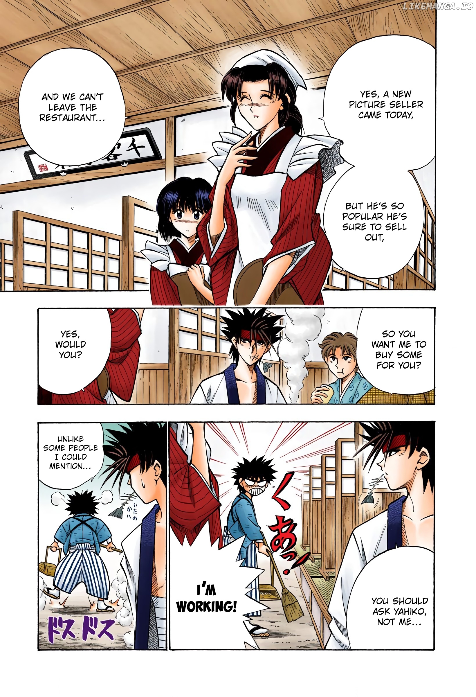 Rurouni Kenshin: Meiji Kenkaku Romantan - Digital Colored Comics chapter 45 - page 3