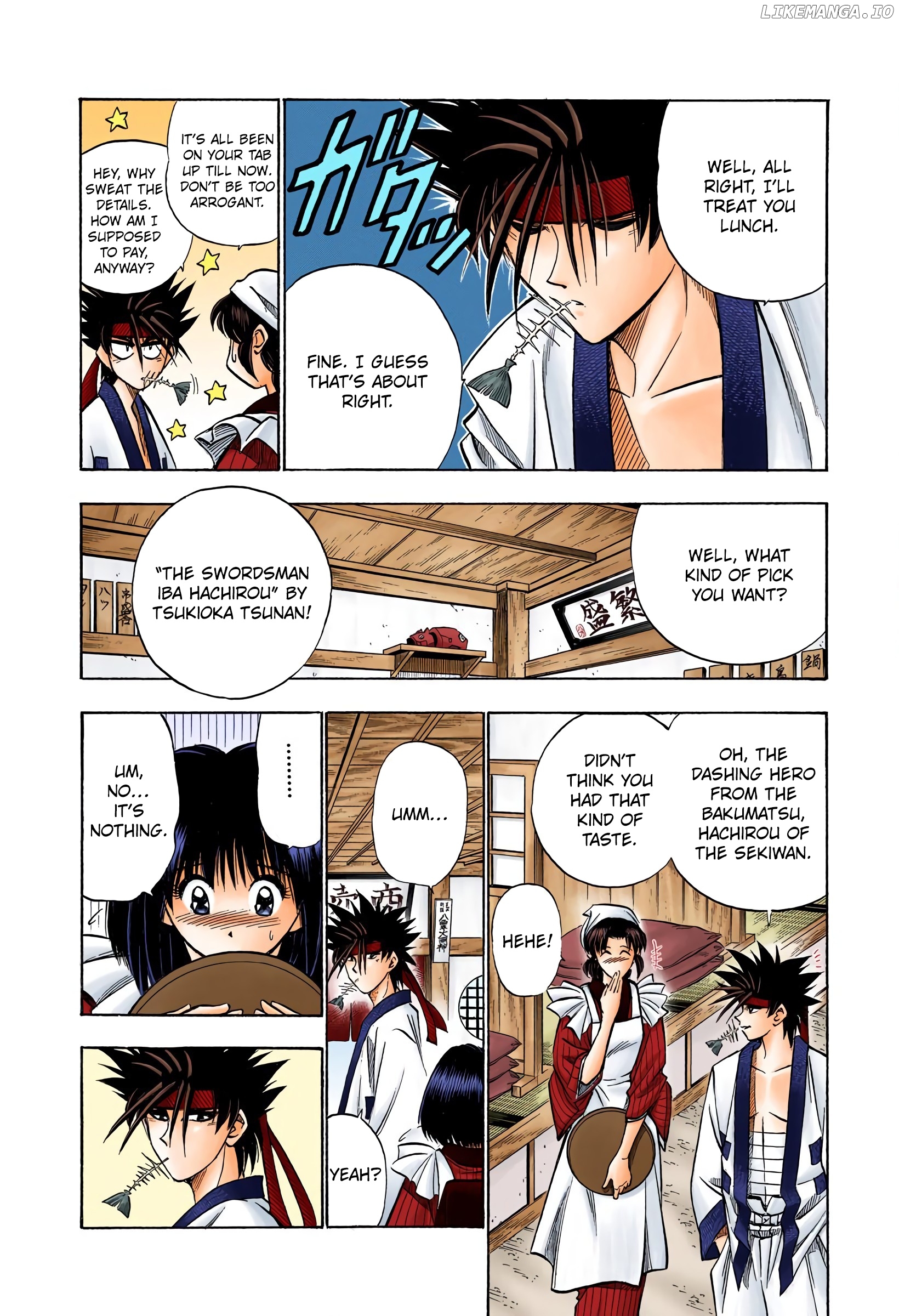 Rurouni Kenshin: Meiji Kenkaku Romantan - Digital Colored Comics chapter 45 - page 4