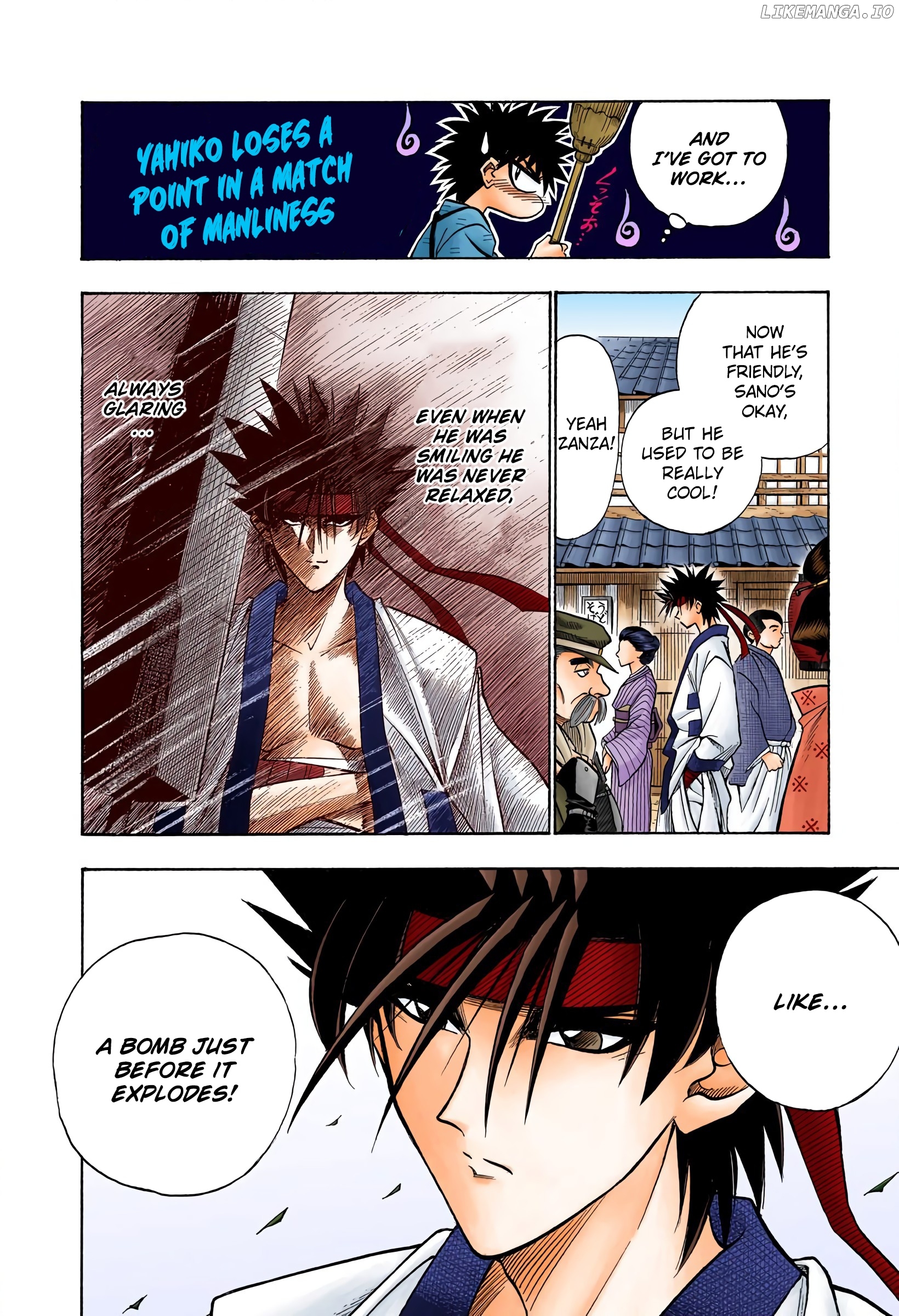 Rurouni Kenshin: Meiji Kenkaku Romantan - Digital Colored Comics chapter 45 - page 6