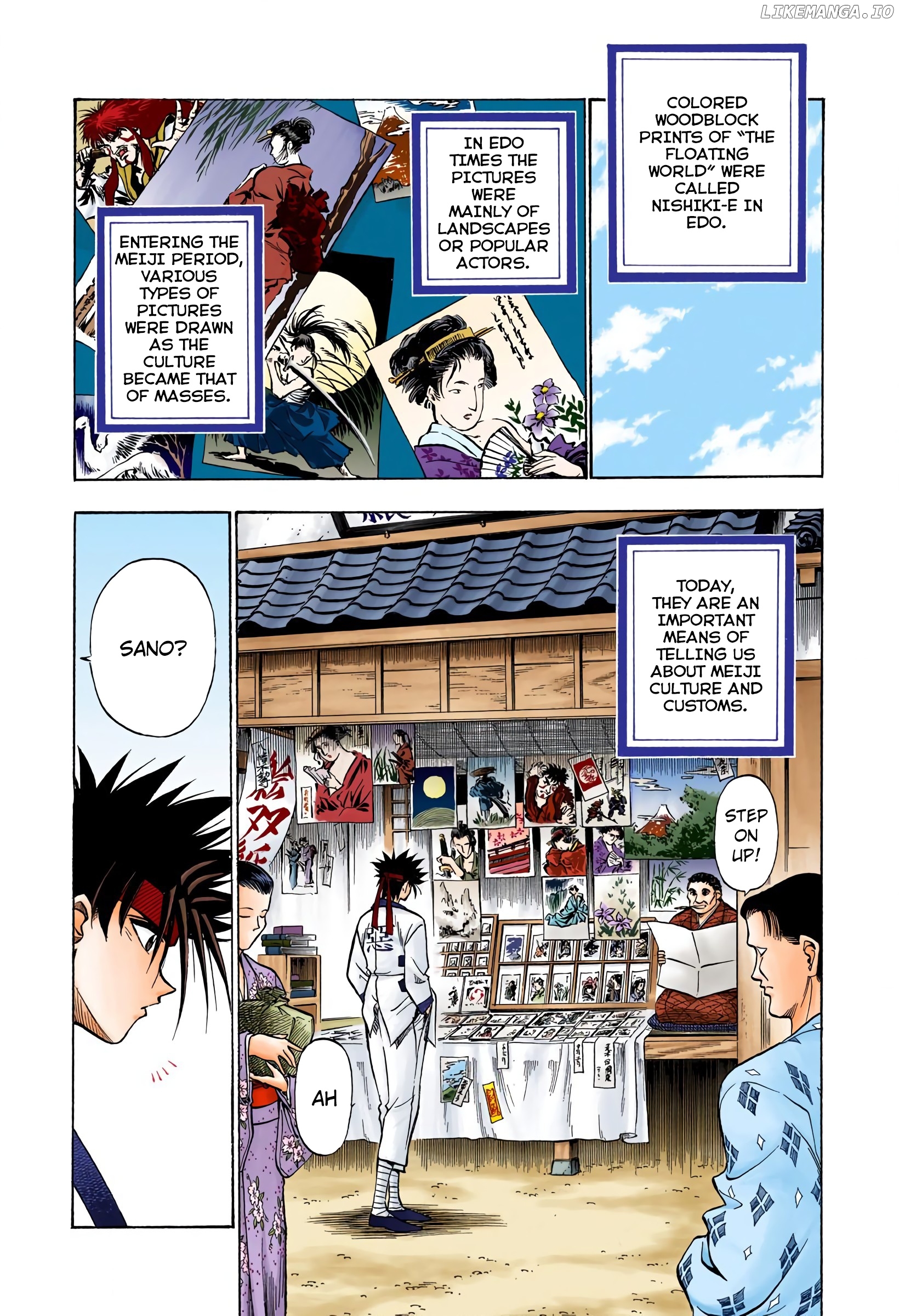 Rurouni Kenshin: Meiji Kenkaku Romantan - Digital Colored Comics chapter 45 - page 7