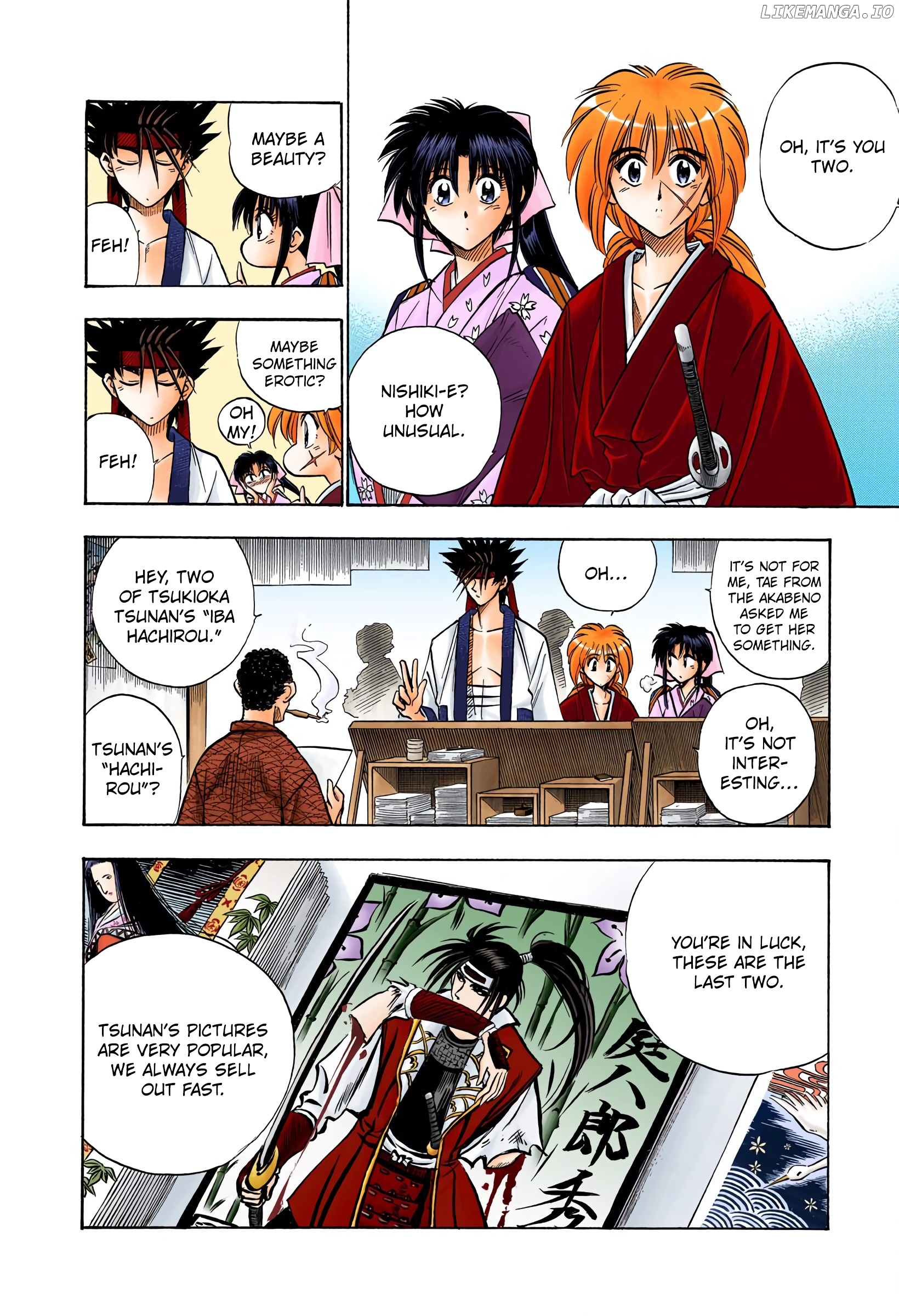 Rurouni Kenshin: Meiji Kenkaku Romantan - Digital Colored Comics chapter 45 - page 8