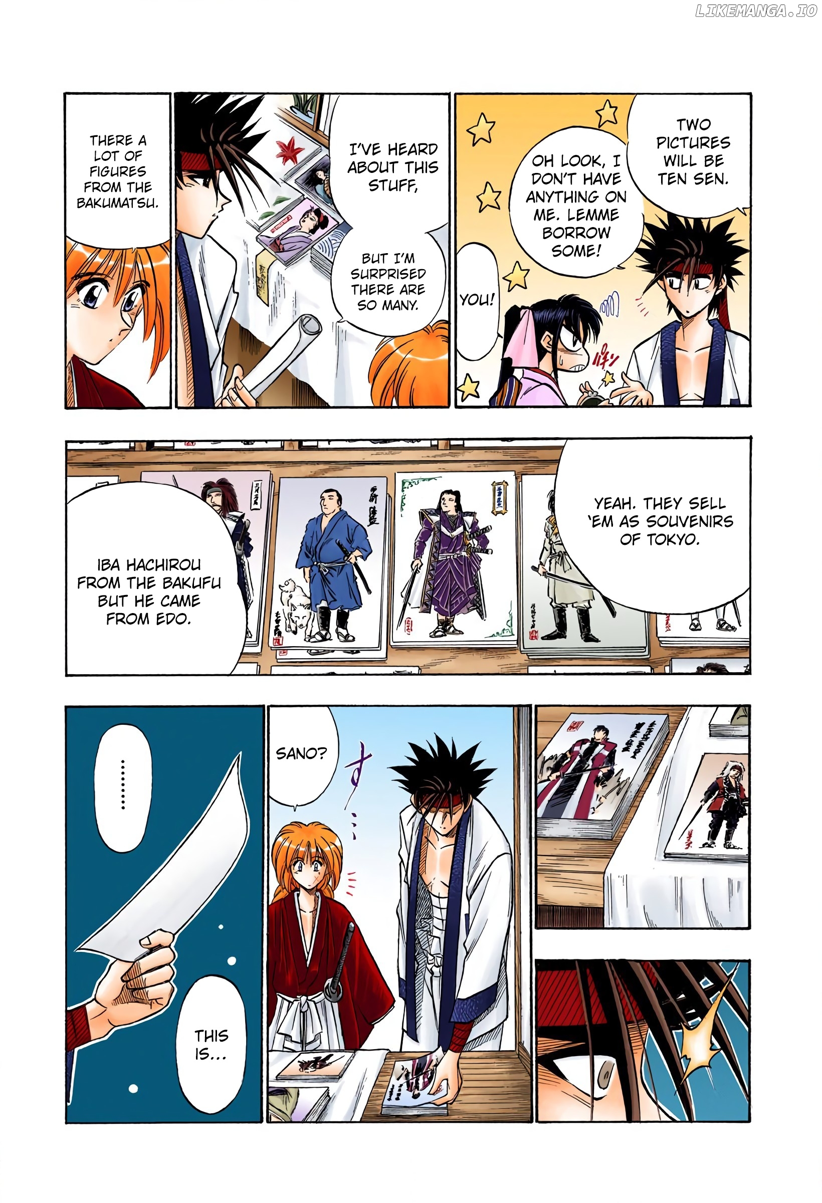 Rurouni Kenshin: Meiji Kenkaku Romantan - Digital Colored Comics chapter 45 - page 9