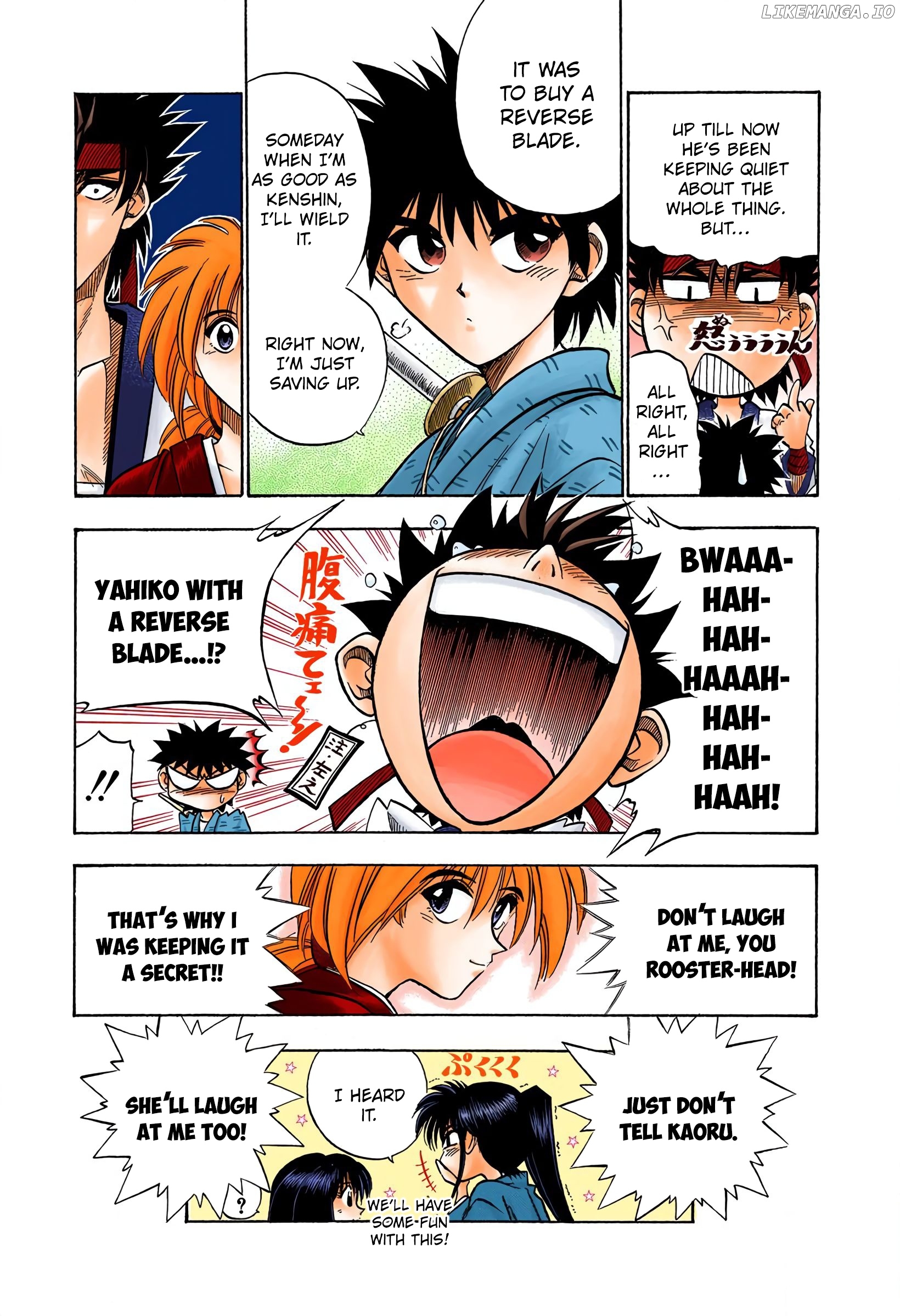 Rurouni Kenshin: Meiji Kenkaku Romantan - Digital Colored Comics chapter 33 - page 19